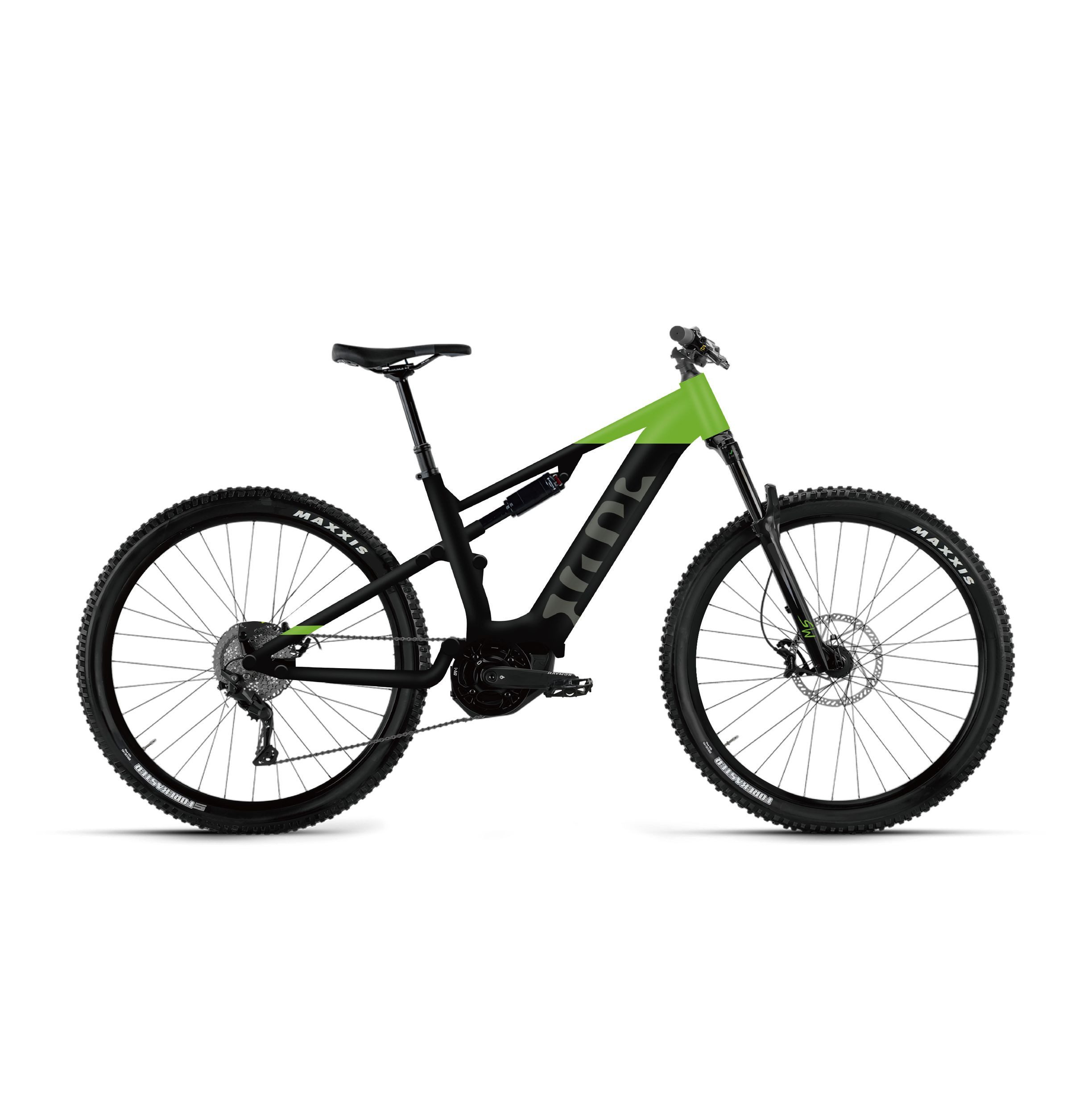 SachsenRad E-Bike Mountainbike M5 Centro EMTB 29" Fully, Sattelstütze mit Fernbedienung, AppleFindMy, 12 Gang Shimano RD-M6100 Schaltwerk, Kettenschaltung, Mittelmotor, 720 Wh, verstellbare Sattelstütze mit Kabelfernbedienung