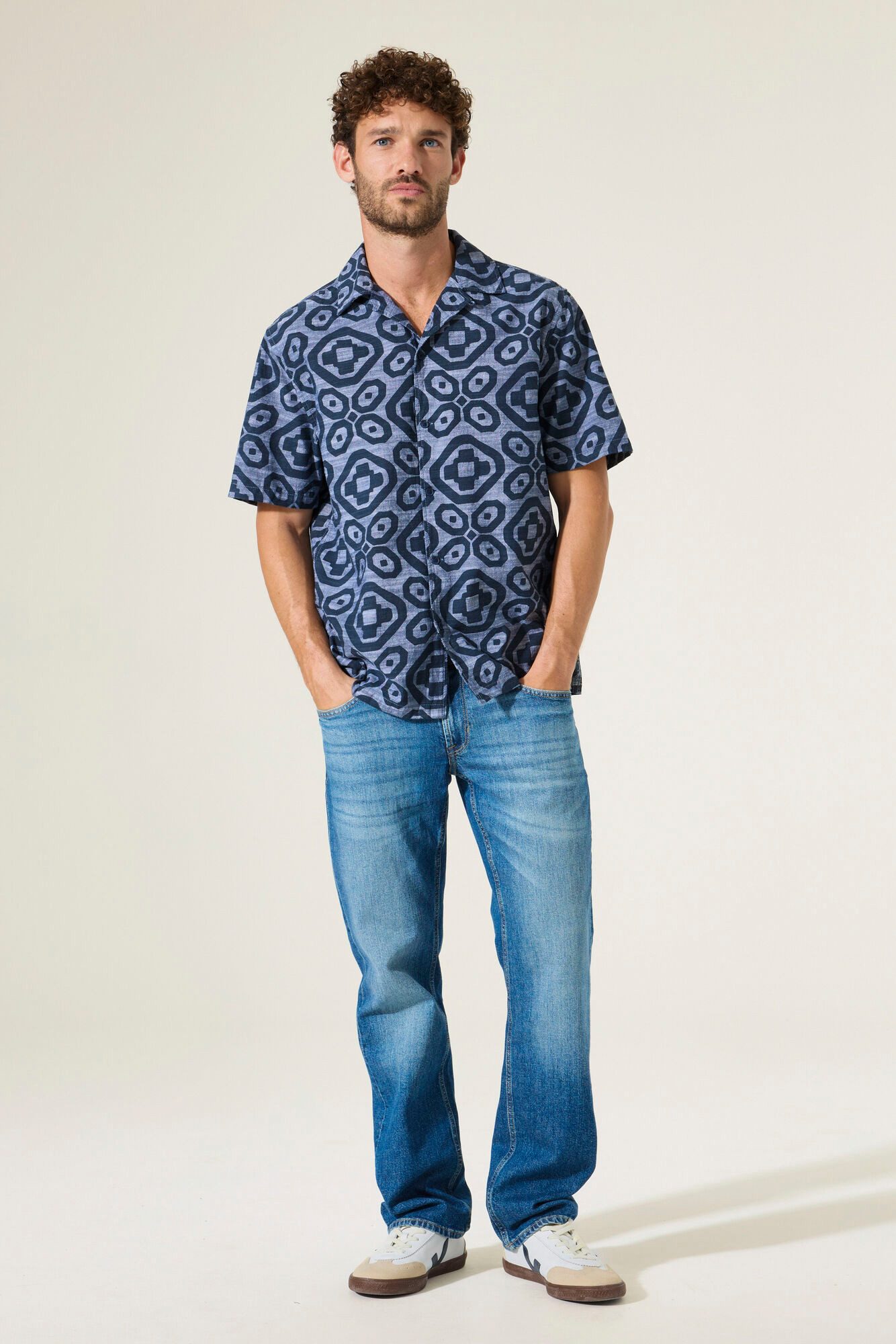 Garcia Kurzarmhemd men`s shirt ss – Bild 5 von 5