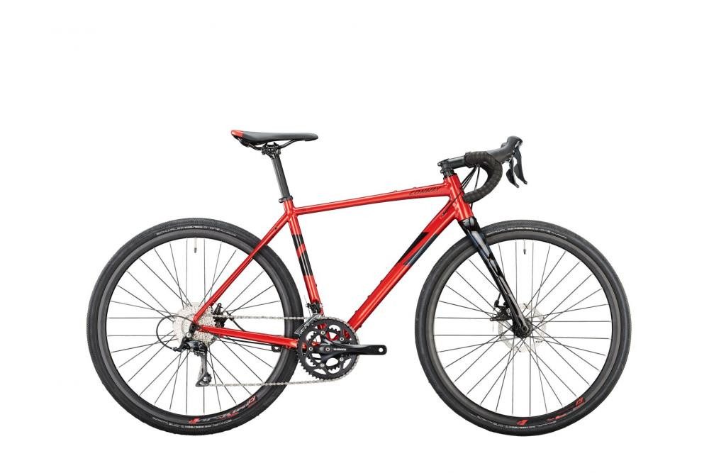 Conway Cityrad CONWAY Gravel GRV 3.0, Diamant, 28", red metallic / black metallic, 18