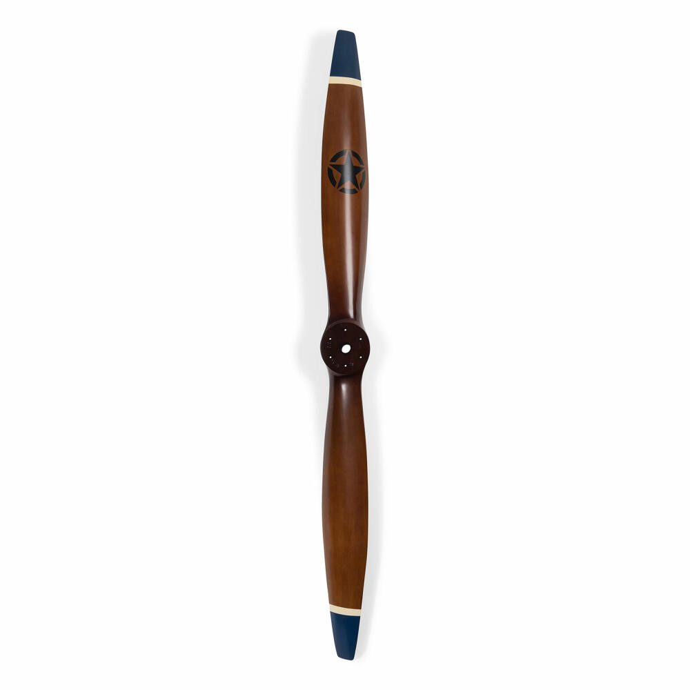 Wanddekoobjekt Propeller WWI Blue tip Large