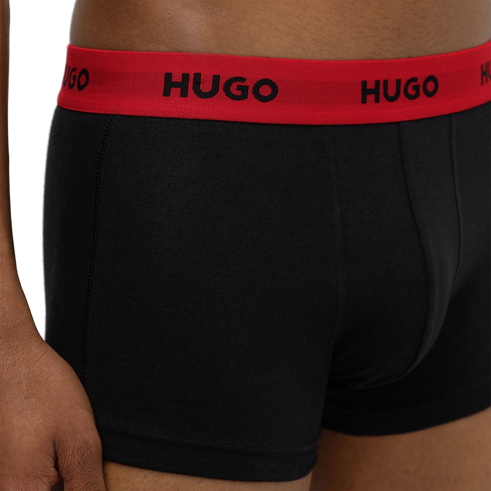 HUGO Boxer Trunk Triplet EOSP (3-St., 3er Set) mit umlaufendem Markenschrif günstig online kaufen