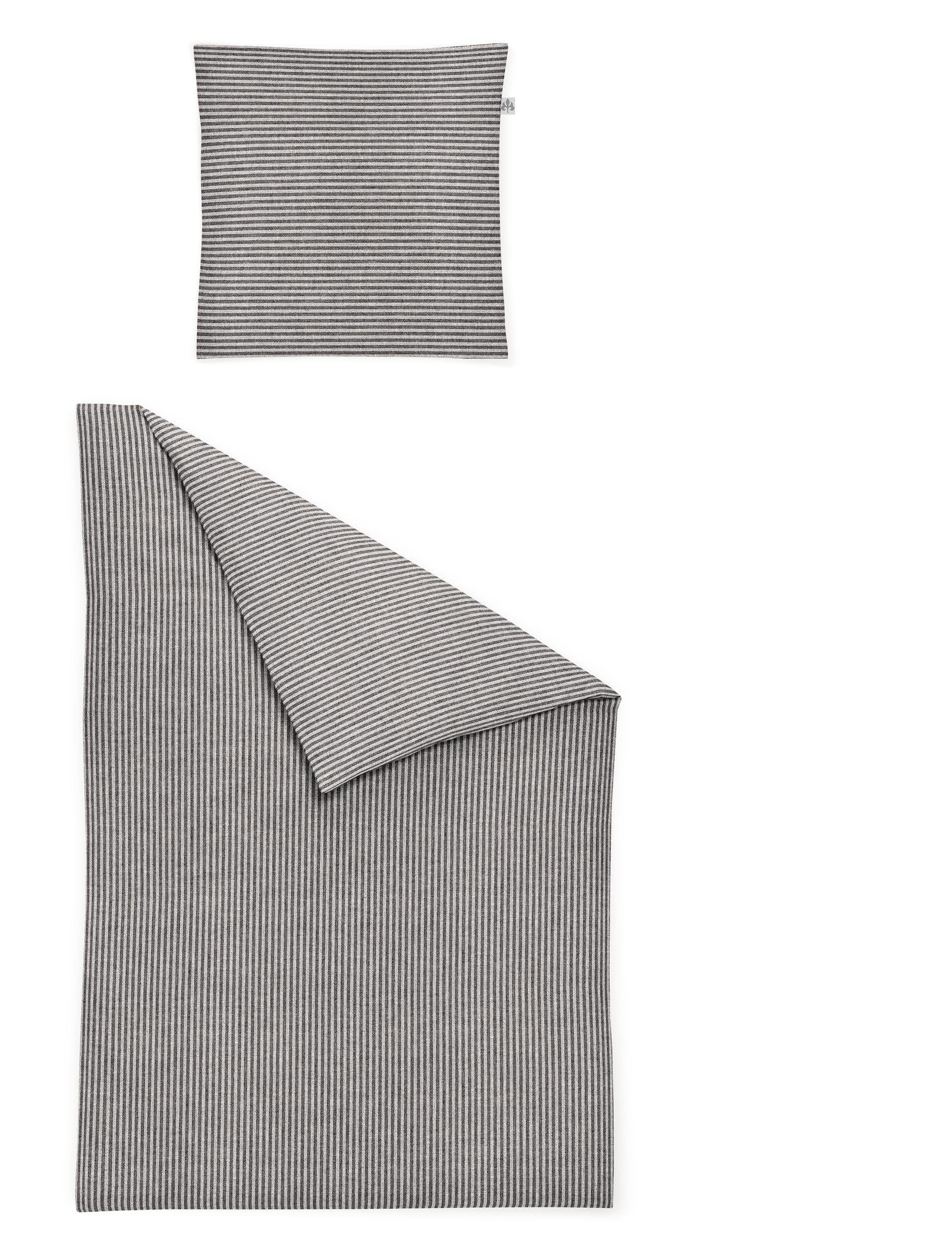Irisette Bettwäsche Mink 8872, Biber, 2 teilig, einzigartige kuschelig weiche Winterbettwäsche