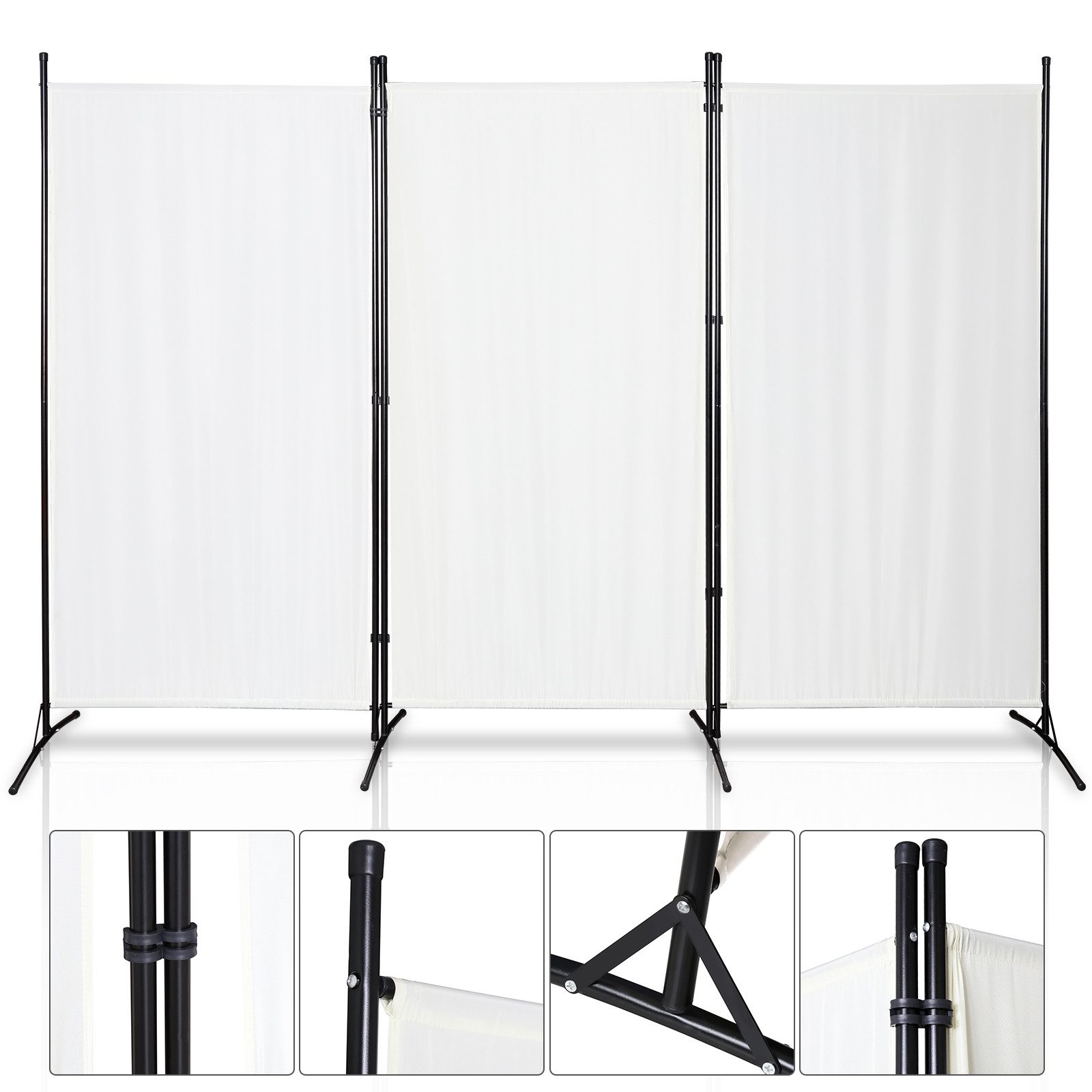 Clanmacy Paravent Paravent Balkon Outdoor Stellwand günstig online kaufen