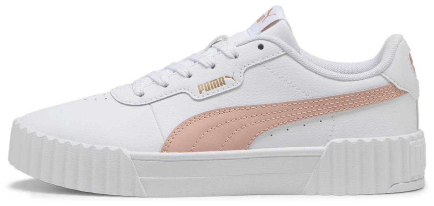 PUMA Puma Carina 3.0 White-Rose Quartz-Gold Sneaker günstig online kaufen