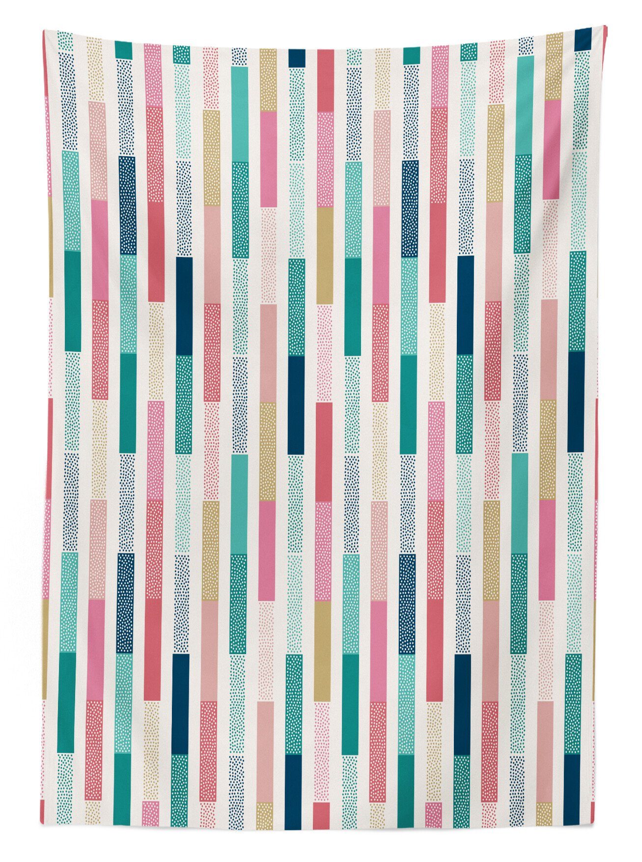 Klare Stripes Farben, Abakuhaus Farbe Außen Waschbar Avantgarde geeignet den Für Abstrakt Tischdecke Farbfest Bereich