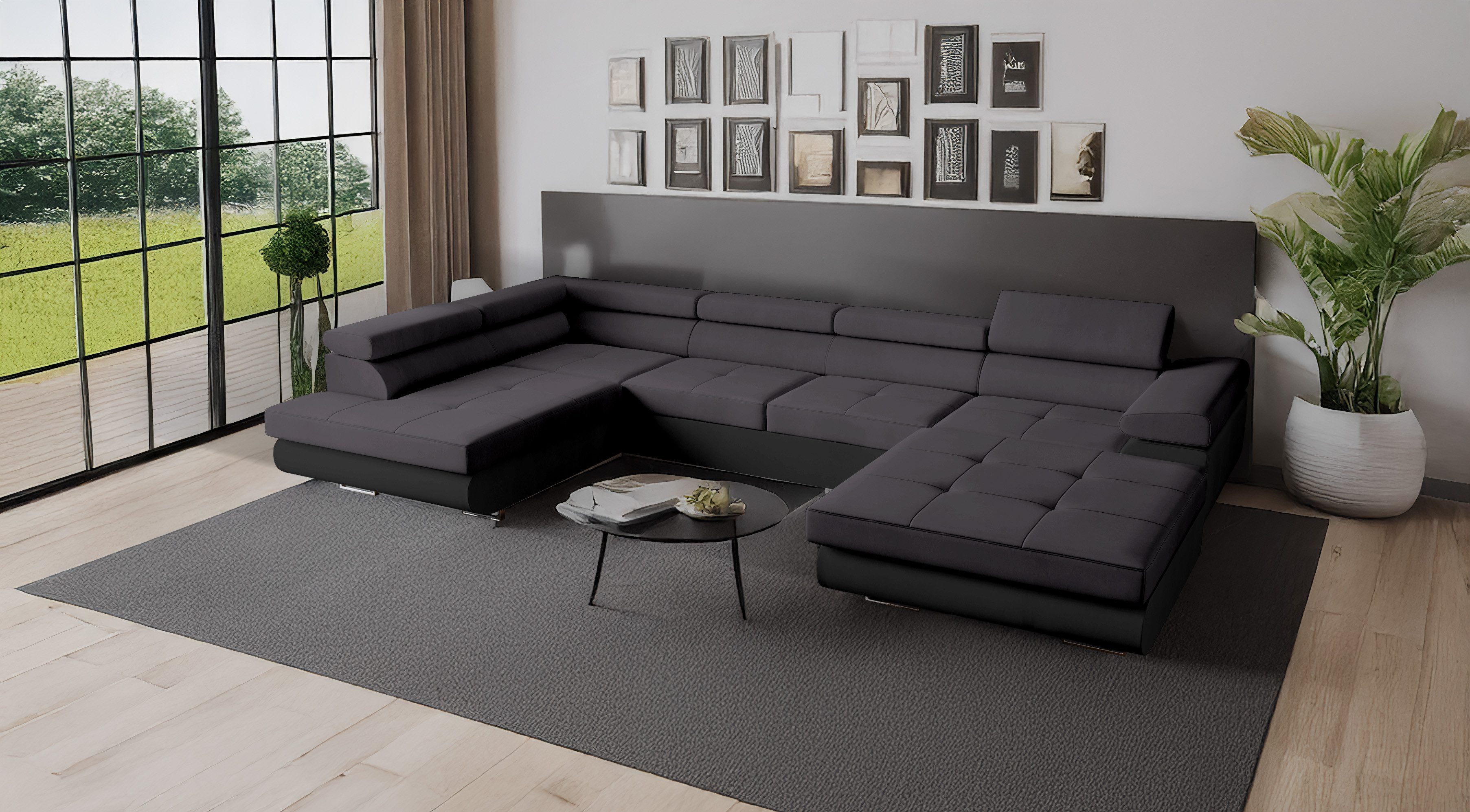 Goldstoff Wohnlandschaft RELAX U Ecksofa mit günstig online kaufen