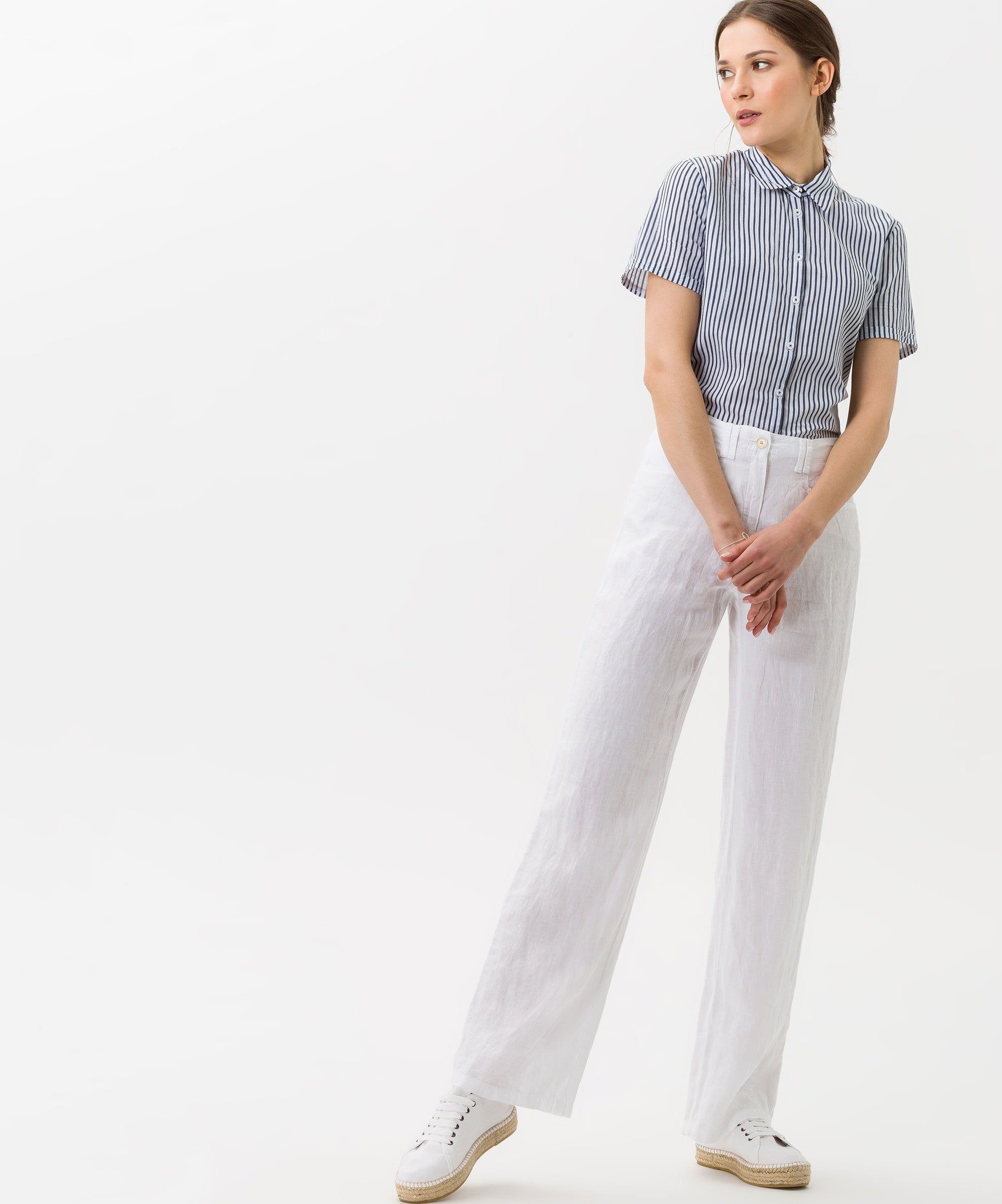 Brax Leinenhose Leinenhose mit legerer Silhouette