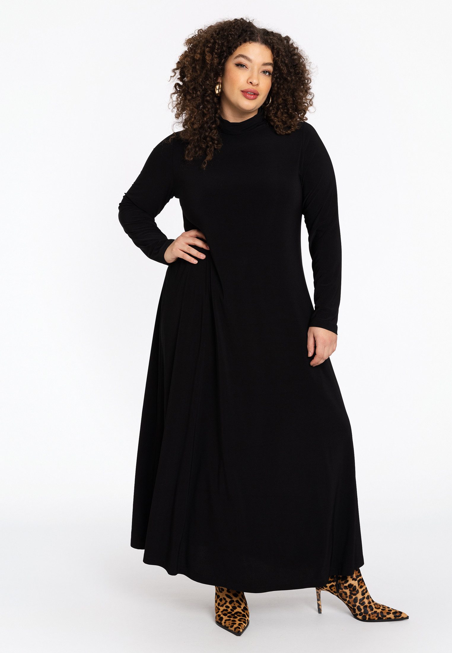 YOEK A-Linien-Kleid Damen Kleid Große Größen günstig online kaufen