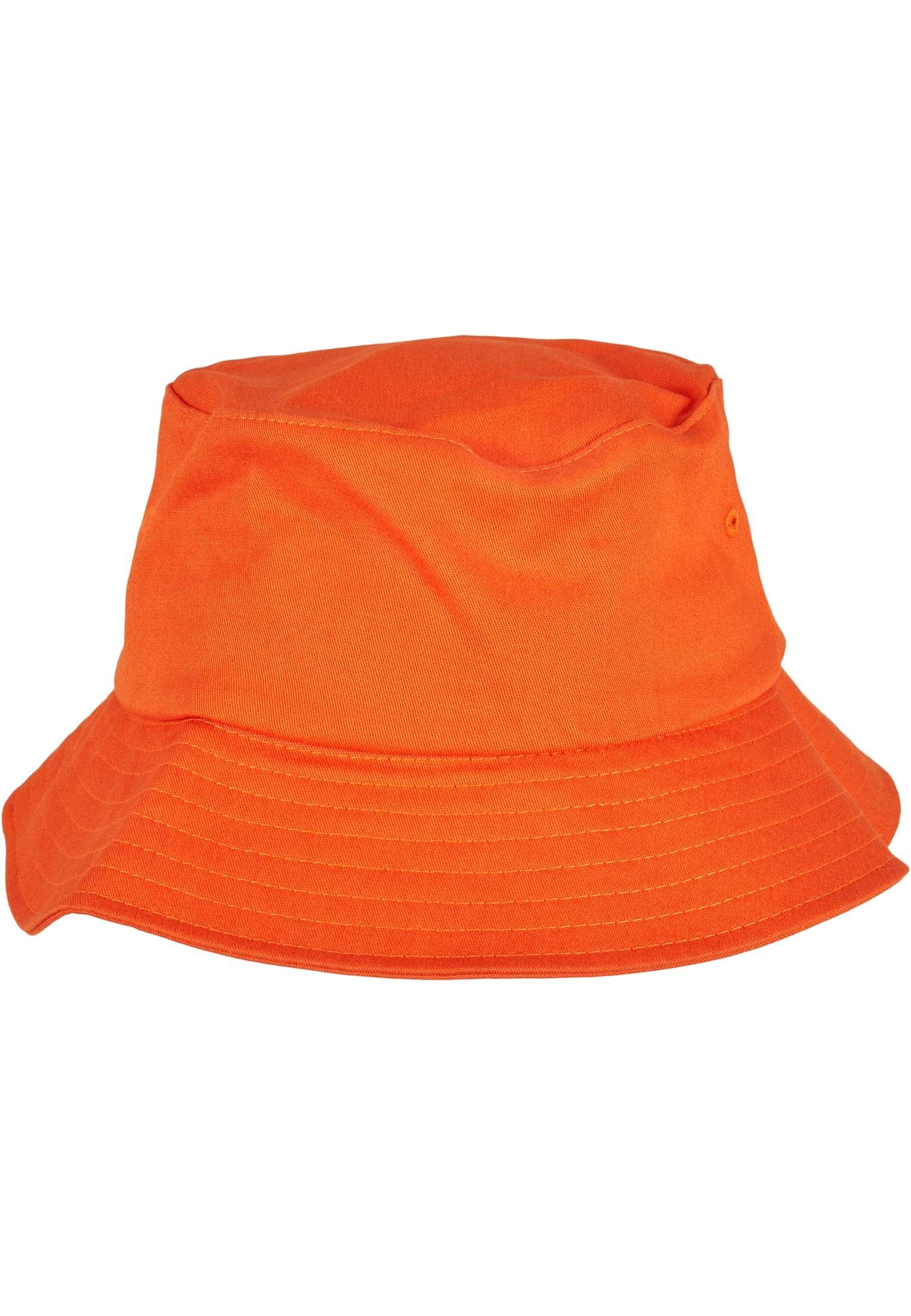 Flexfit Flex Hat Cap Cotton Bucket Twill Flexfit orange Accessoires