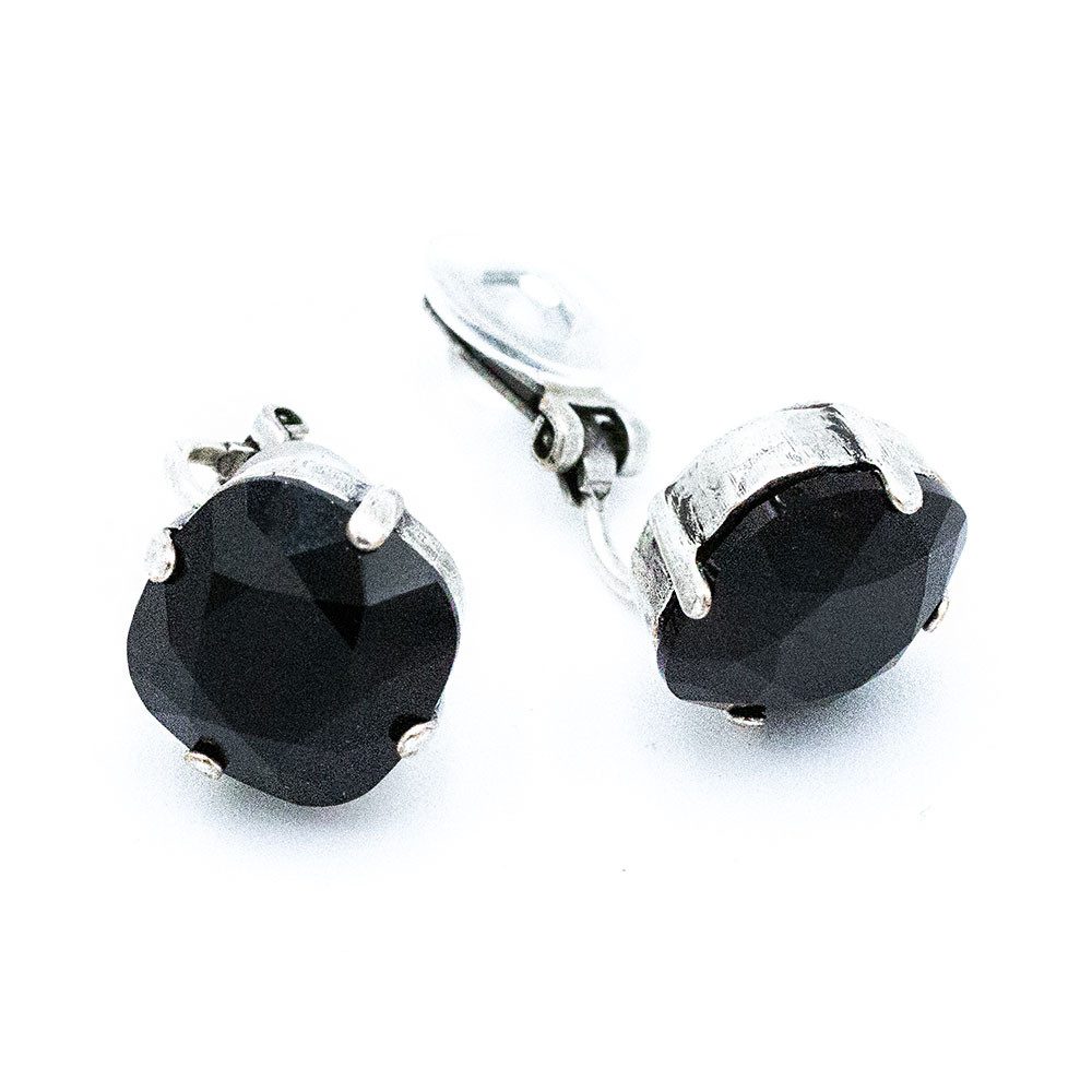 Sergio Engel Ohrclip-Set Basics Ohrclip 03 Elegant, mit edlem Kristall in Krappenfassung (Paar Клипсы, 2-tlg., Paar)