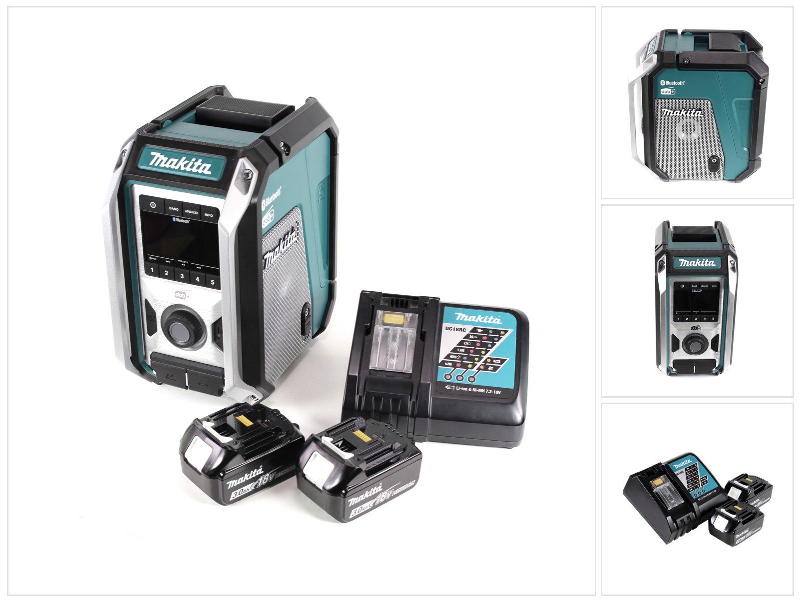 Makita DMR 115 RF Akku Baustellenradio 12V Baustellenradio