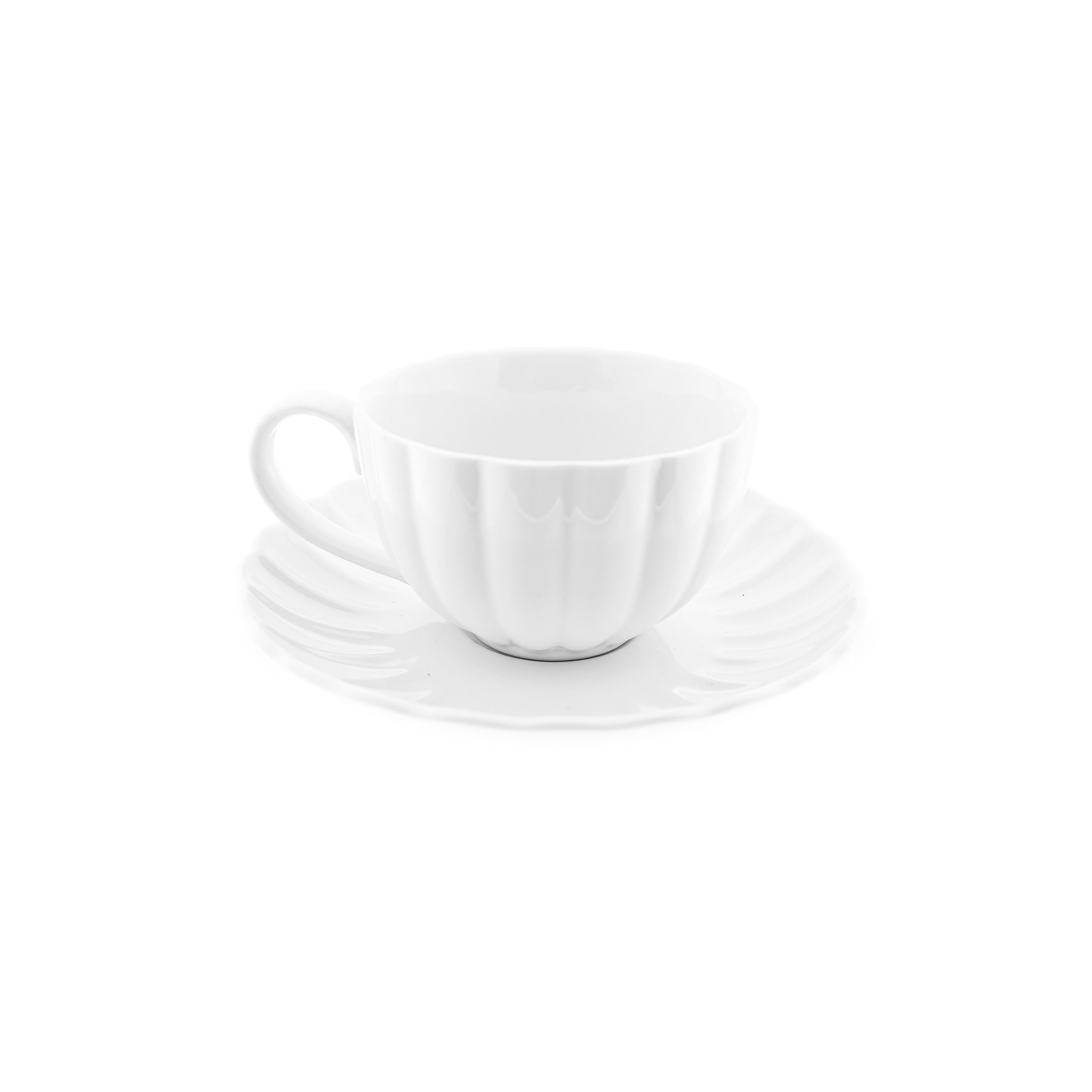 Almina Kaffeeservice Kaffeetassen-Set Daisy 12 Teiliges 200 ml aus Porzellan (12-tlg)