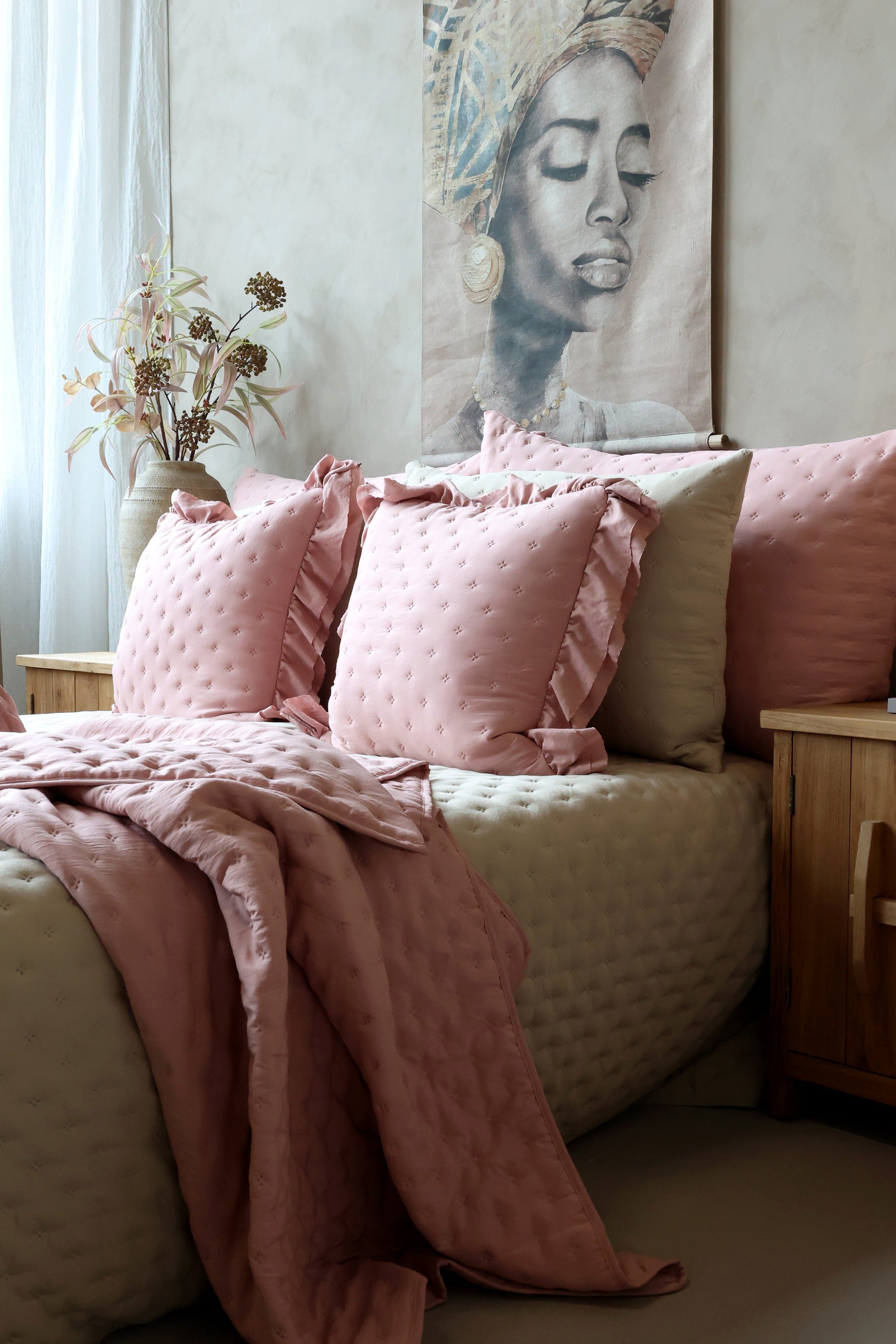 Chic Antique Kissenbezug Chic Antique Aix Soft Kissebezug Old Rose