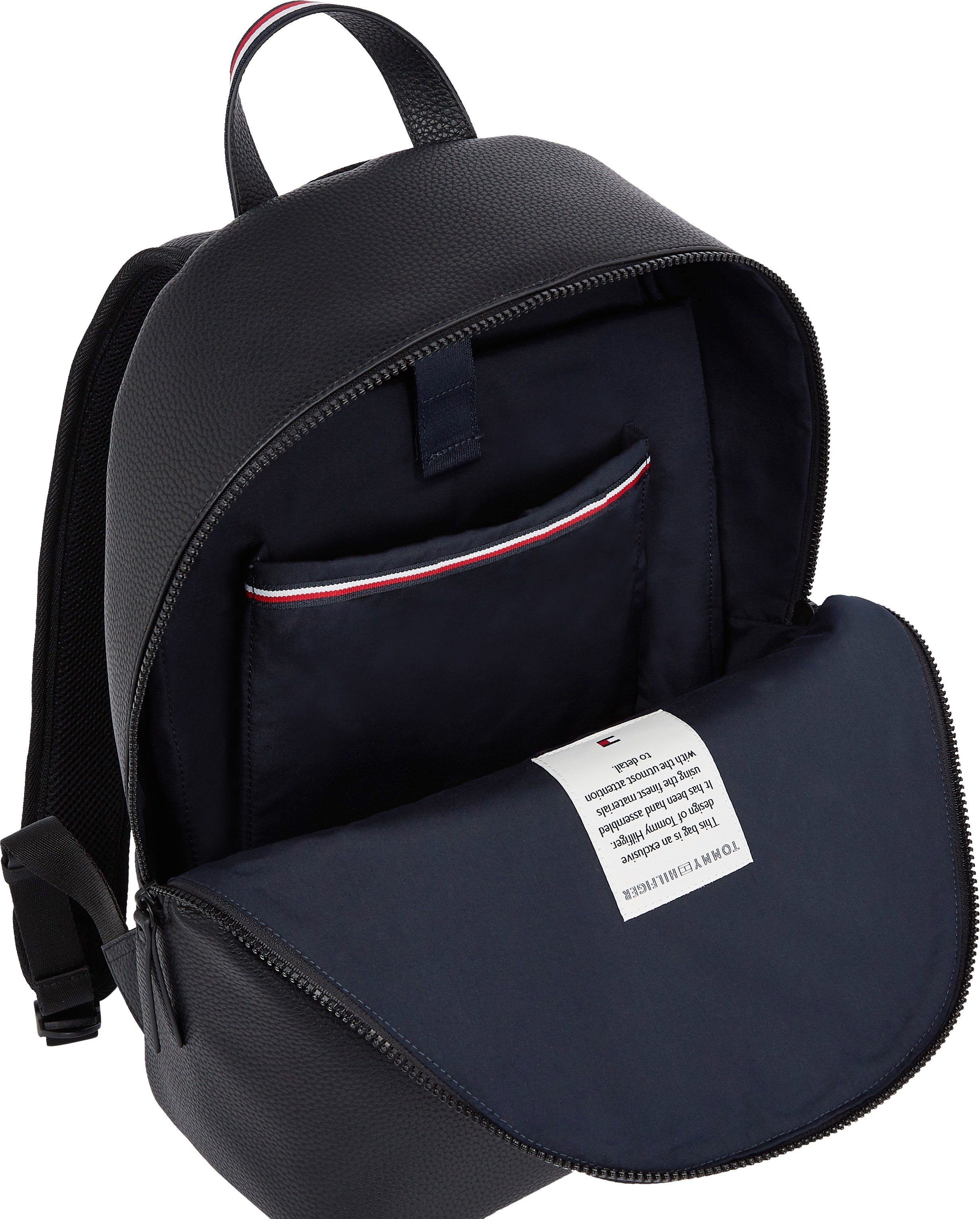 Tommy Hilfiger Rucksack in Leder-Optik günstig online kaufen