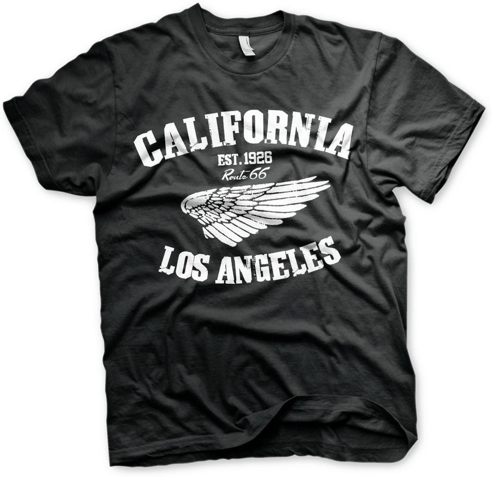 Route 66 T-Shirt California Big Tall T-Shirt