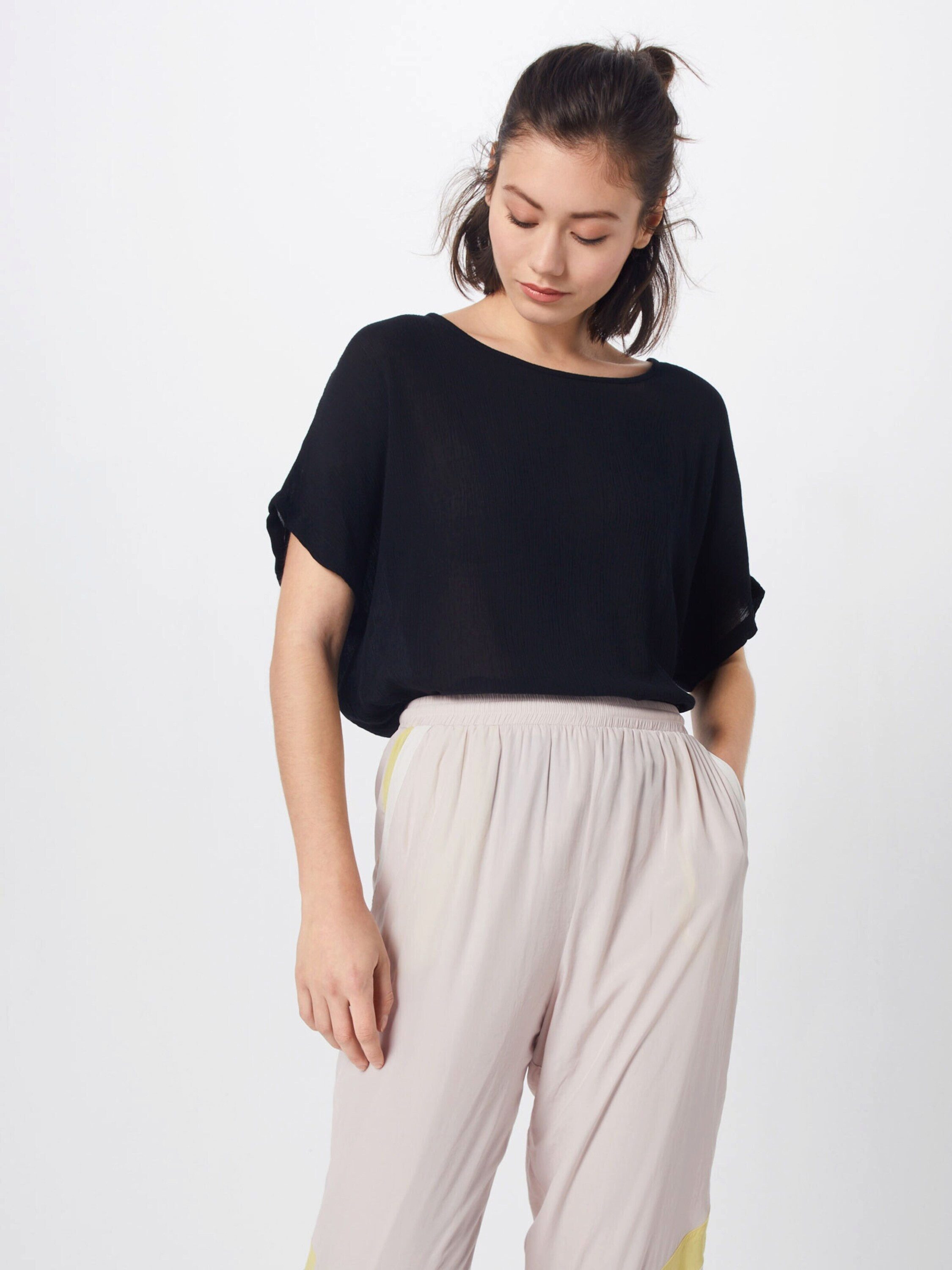 KAFFE Kurzarmbluse KA Amber (1-tlg) Drapiert/gerafft günstig online kaufen