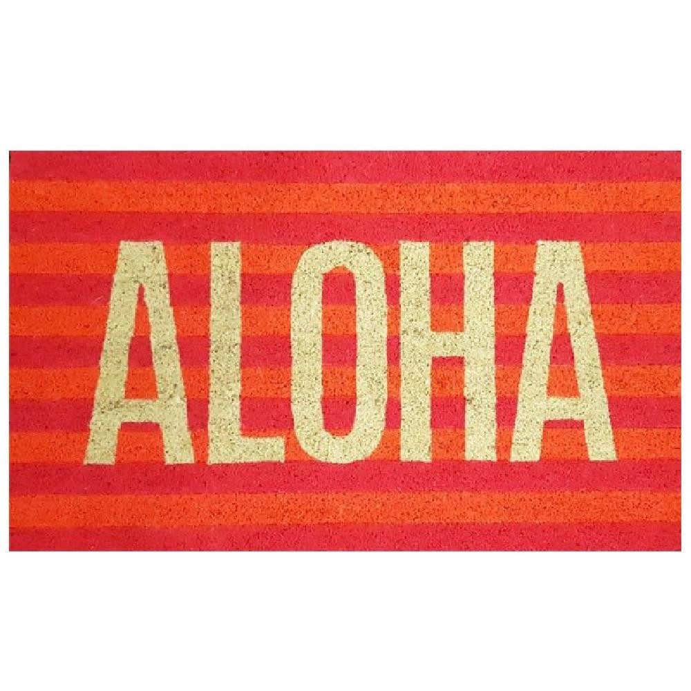 Giftcompany Fußmatte Fußmatte aus Kokosfasern Aloha (75x45cm)