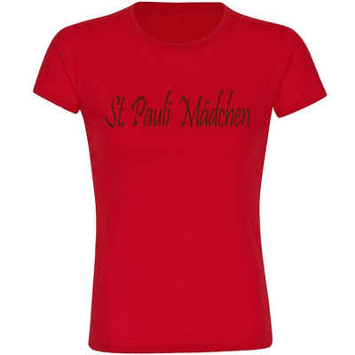 multifanshop T-Shirt Damen St. Pauli - St. Pauli Mädchen - Frauen
