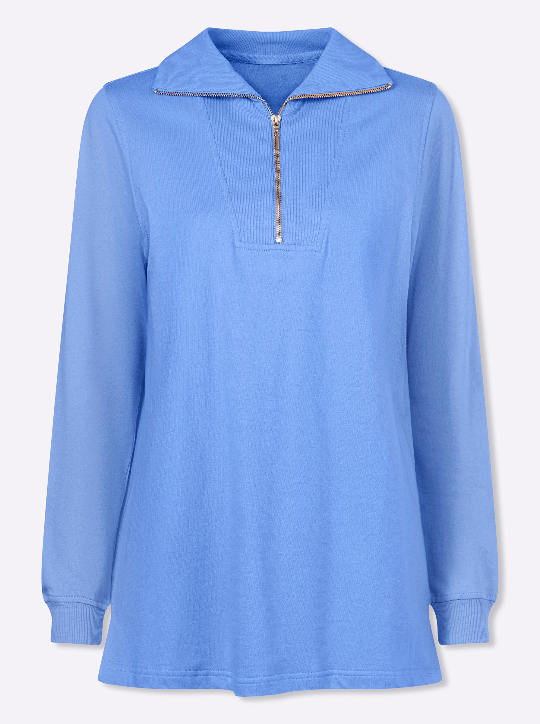 Sieh an! Sweater Long-Sweatshirt Langarm