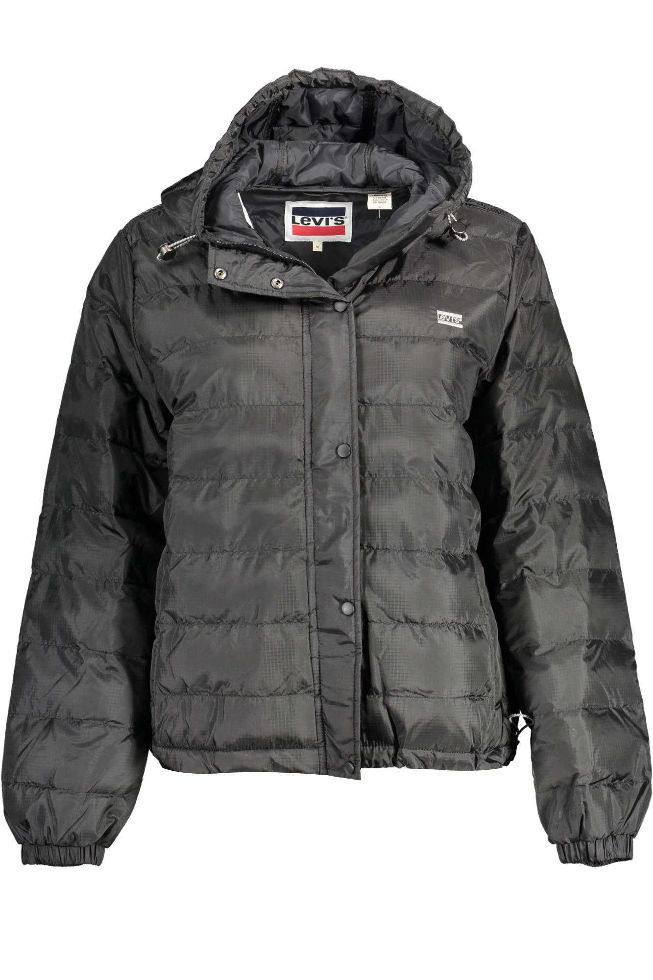 Levi's® Outdoorjacke Stylische Damenjacke Schwarz mit Kapuze - Vielseitig und Funktional