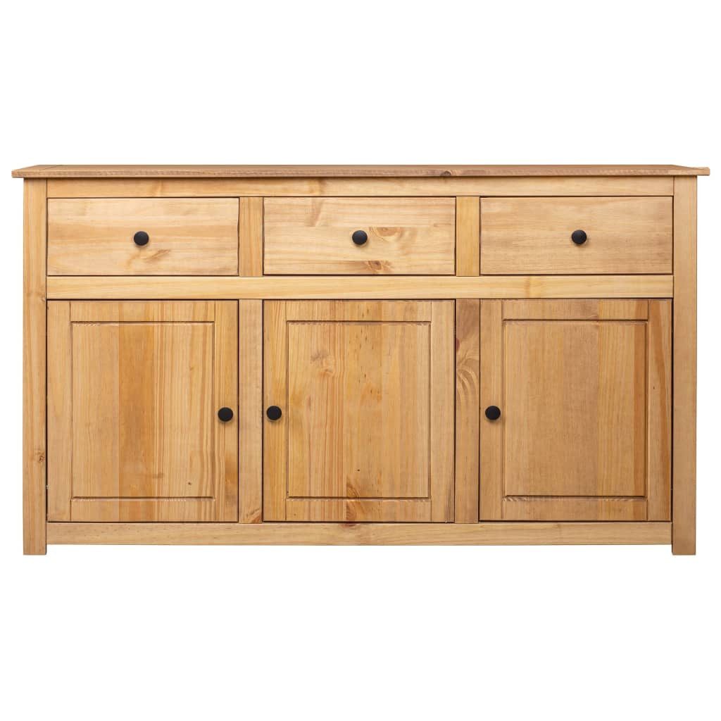 vidaXL Sideboard NA Sideboard 135x40x80 cm Massivholz Panama-Kiefer