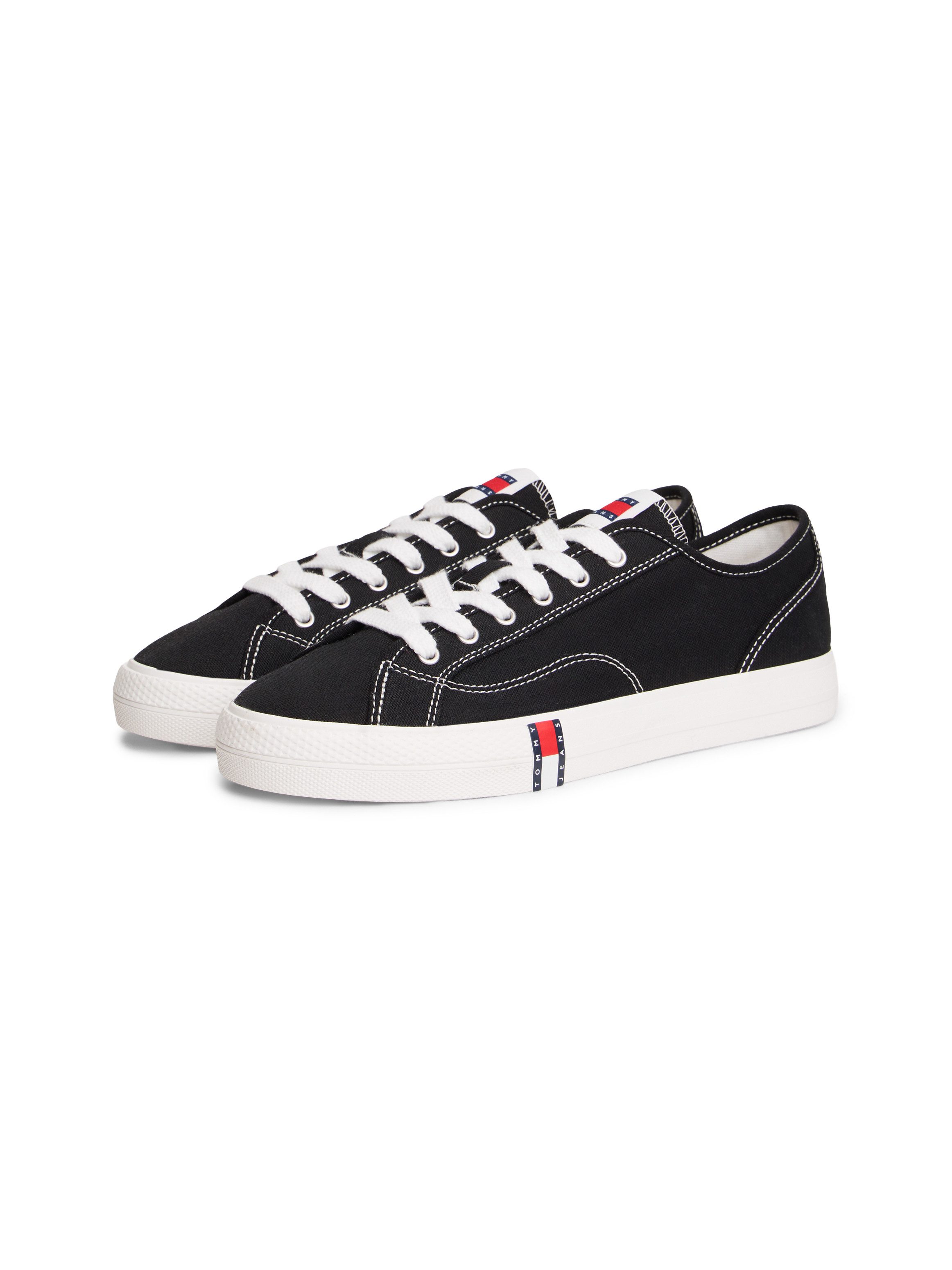Tommy Jeans ARCHIVE Y2K Plateausneaker Freizeitschuh, Halbschuh, Schnürer im Retro-Look mit Label im Plateau