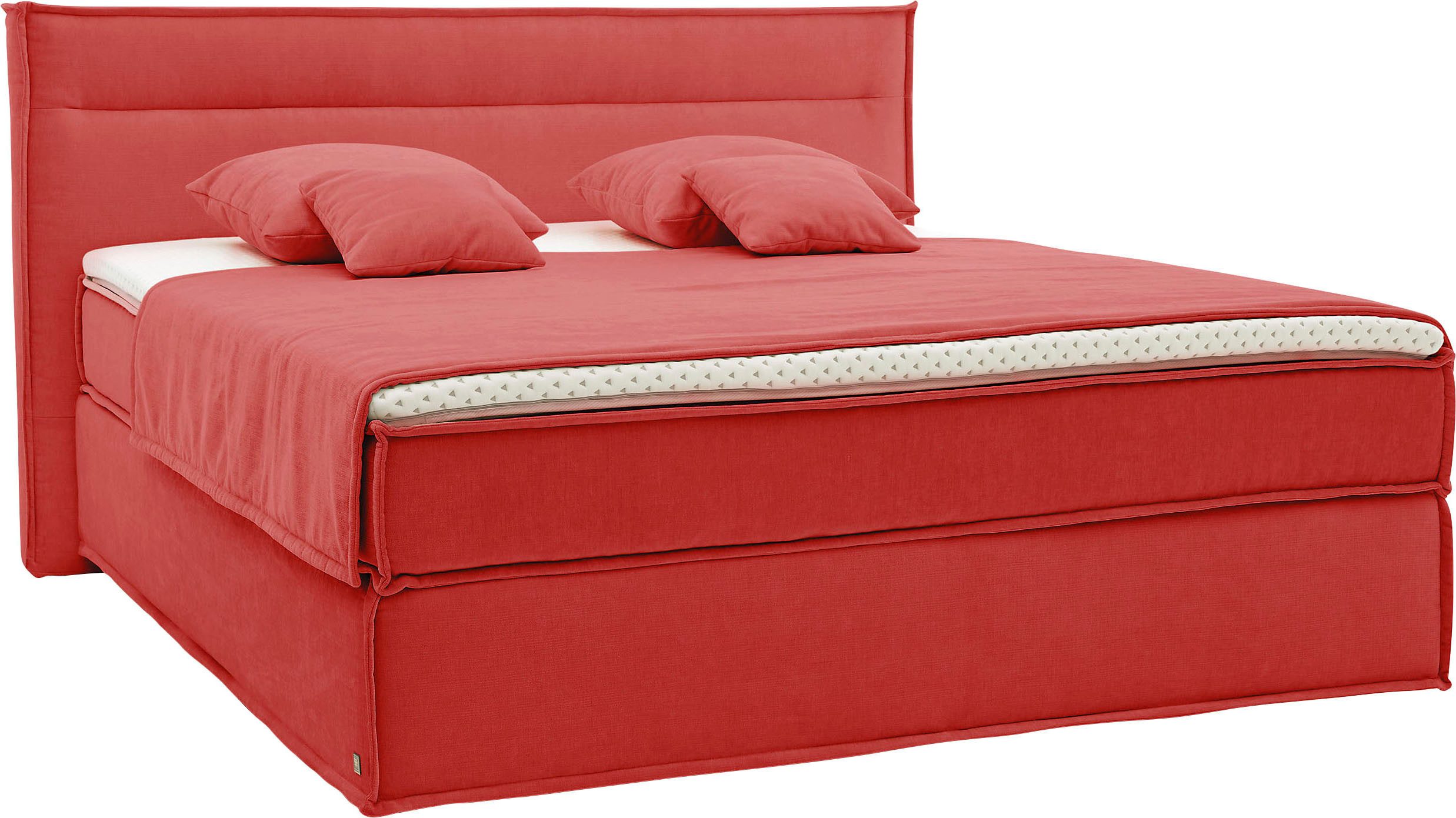 Musterring Boxspringbett JustB! SC100, schwebende Optik, inklusive Topper, verschiedene Farben, 180 x 200 cm