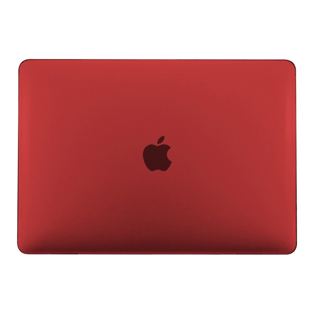 FroShop Laptop-Hülle Schutzhülle für Apple MacBook Air 15 (2025-2023) M4 M3 M2 2-Teilig Schutzcover Hartcase Schutz Cover Etui Tasche, Hülle Modell A3114 / A2941 / A3241 - Rot