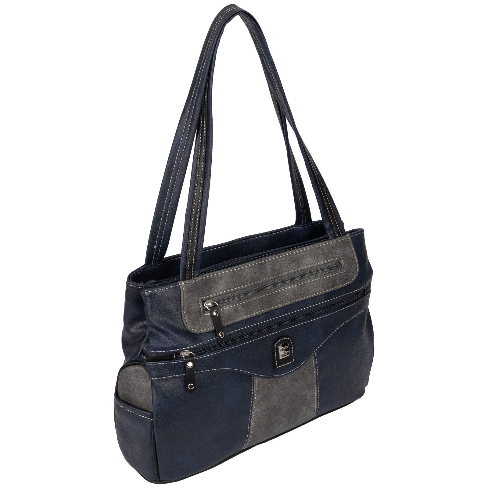Umhängetasche Damen Tasche Schultertasche Umhängetasche Leder Optik Handtasche