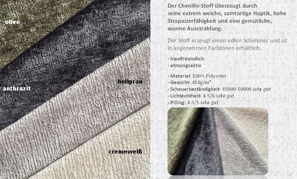 hapo Tagesdecke NIZZA, mit beidseitigem Stoff, in diversen Farben & Größen erhältlich, beidseitig Stoff mit Vließwatte versteppt