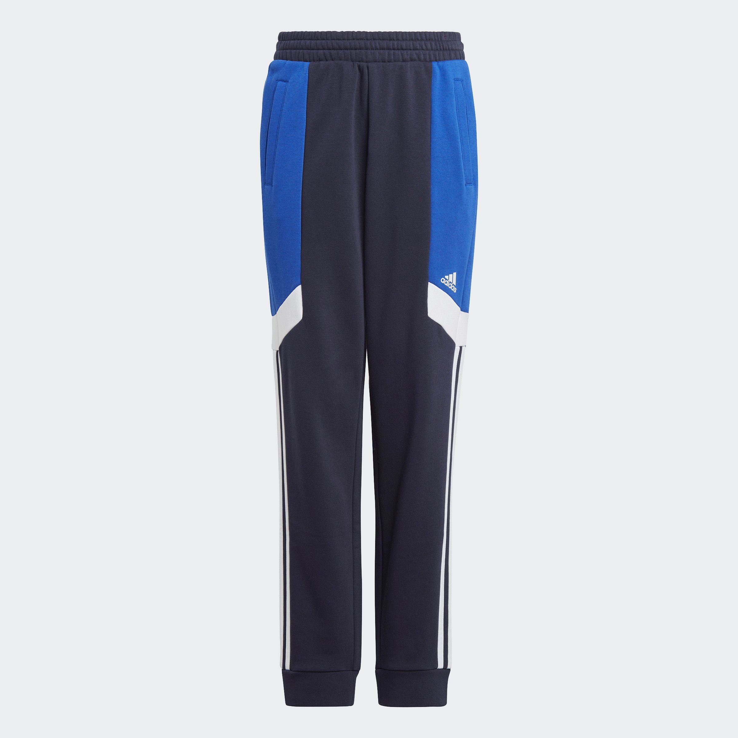 adidas Sportswear Sporthose COLORBLOCK 3STREIFEN Blue Lucid Legend / / Ink Semi White HOSE (1-tlg)