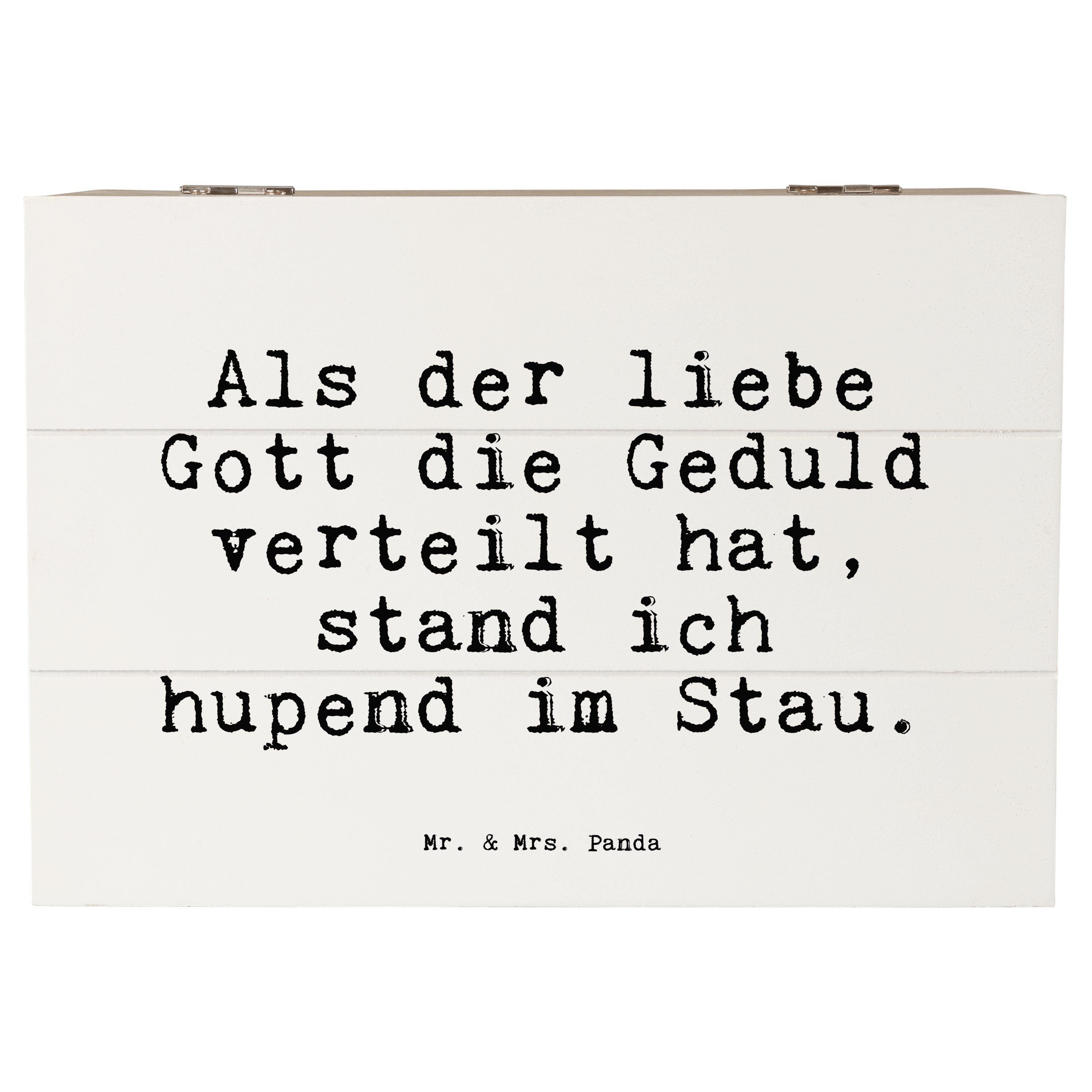 Mr. & Mrs. Panda Dekokiste Als der liebe Gott... Weiß Geschenk