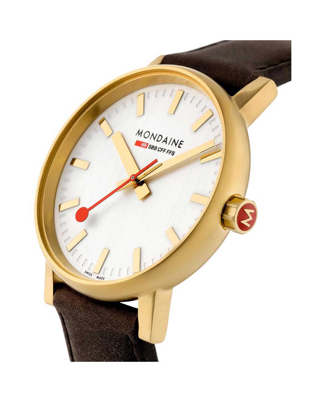 MONDAINE Automatikuhr Mondaine MSE.30112.LG Damenuhr evo2 SBB 30mm 3ATM Mondaine MSE.30112.LG Damenuhr evo2 SBB 30mm 3ATM