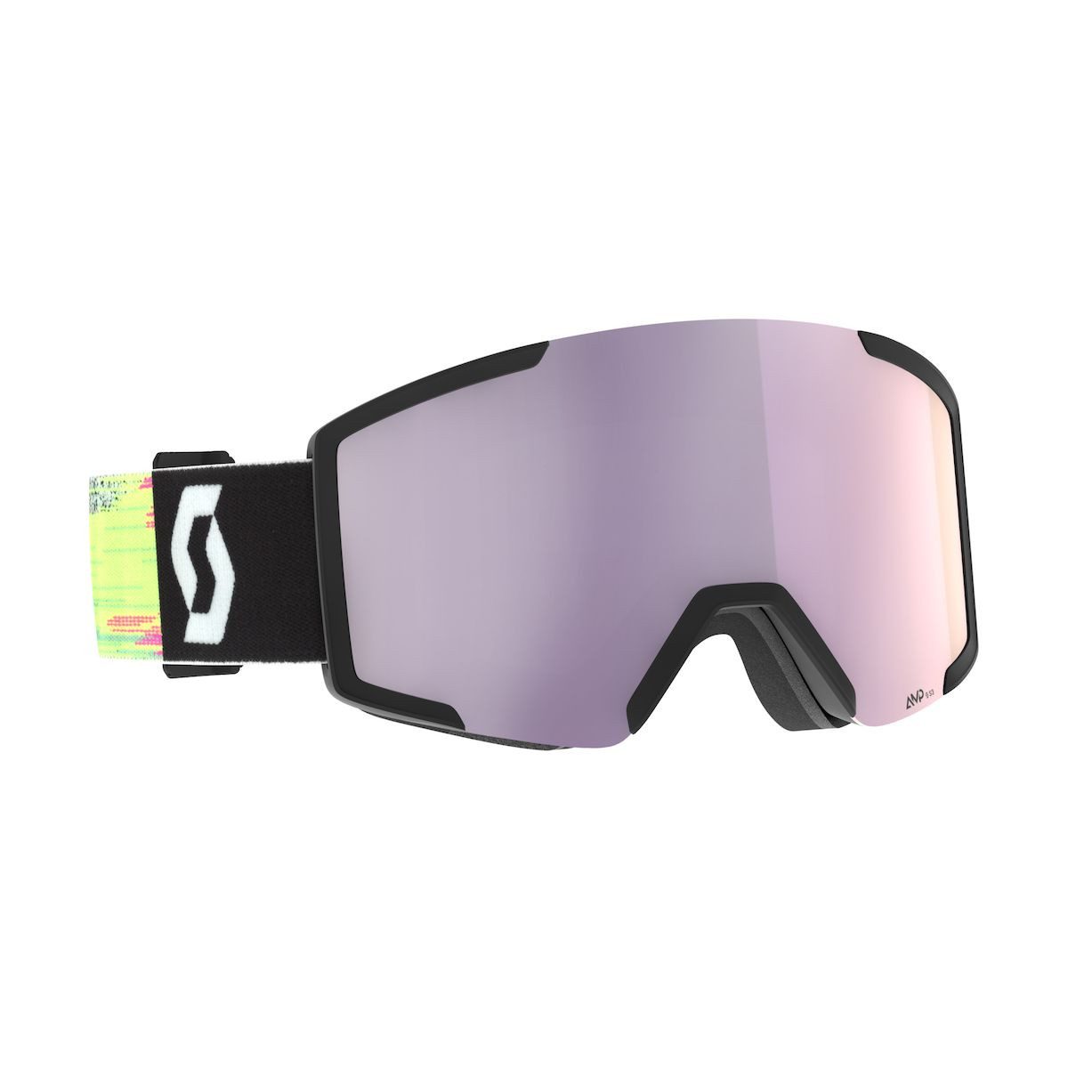 Scott Skibrille Goggle Shield, Skibrille mit 100 % UV-Schutz, SCOTT Amplifier Technologie und NoFog™