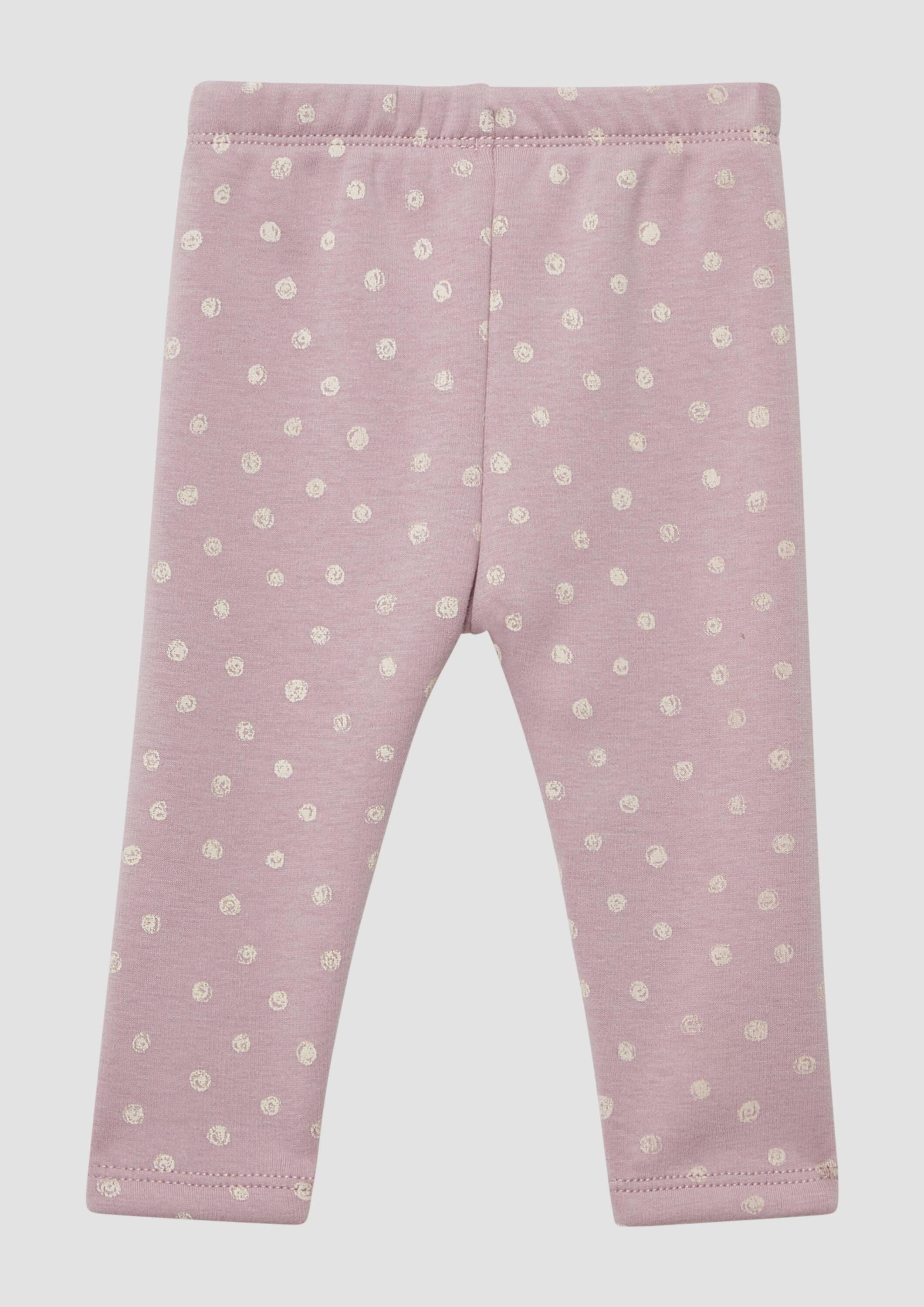 s.Oliver Leggings Leggings Thermofleece-Leggings mit All-over-Print – Bild 2 von 3