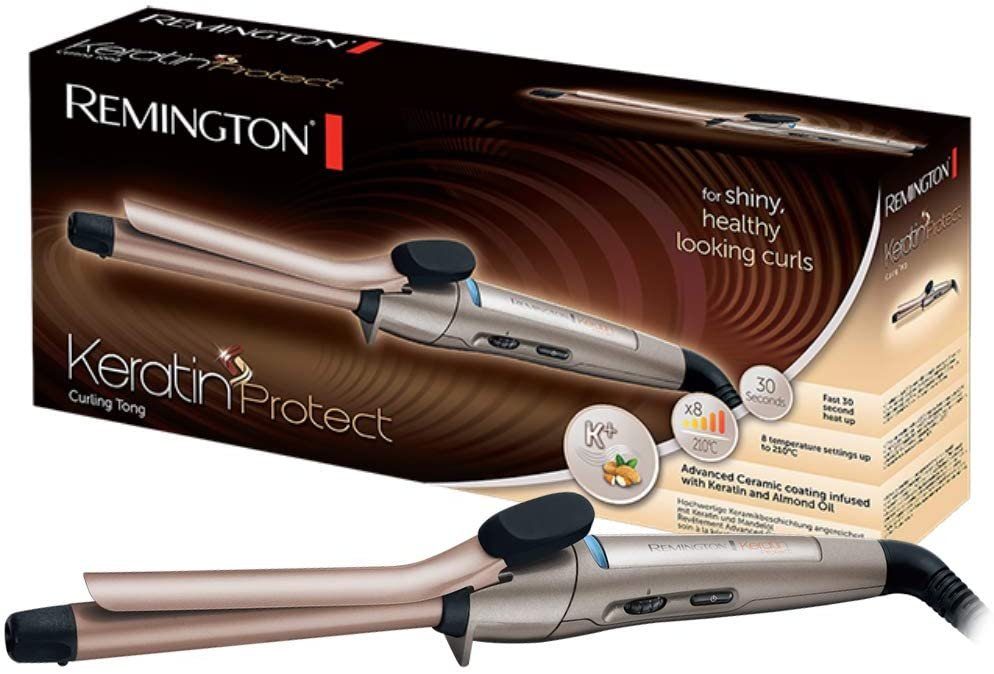 Remington Lockenstab Keratin Protect Ci5318 19mm 8 Temperaturen bis 210°C | Lockenstäbe