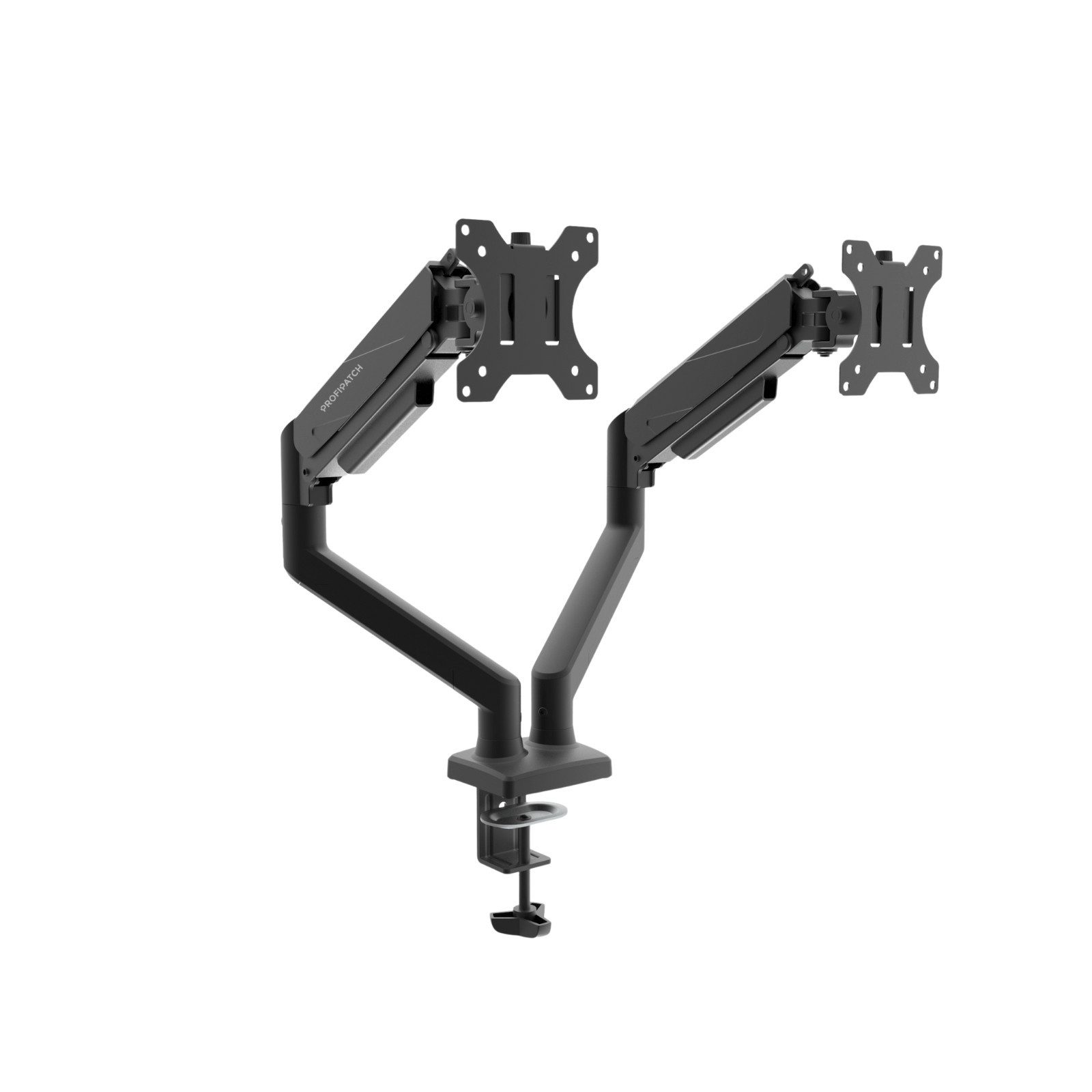 ProfiPatch Monitor-Halterung Tischhalterung für 2 Monitore, höhenverstellbar, (bis 32 Zoll, 1-tlg)