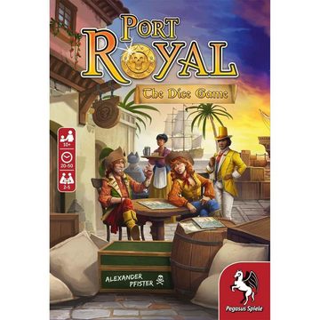 Pegasus Spiele Spiel, Familienspiel 51247E - Port Royal The Dice Game GB, Familienspiel