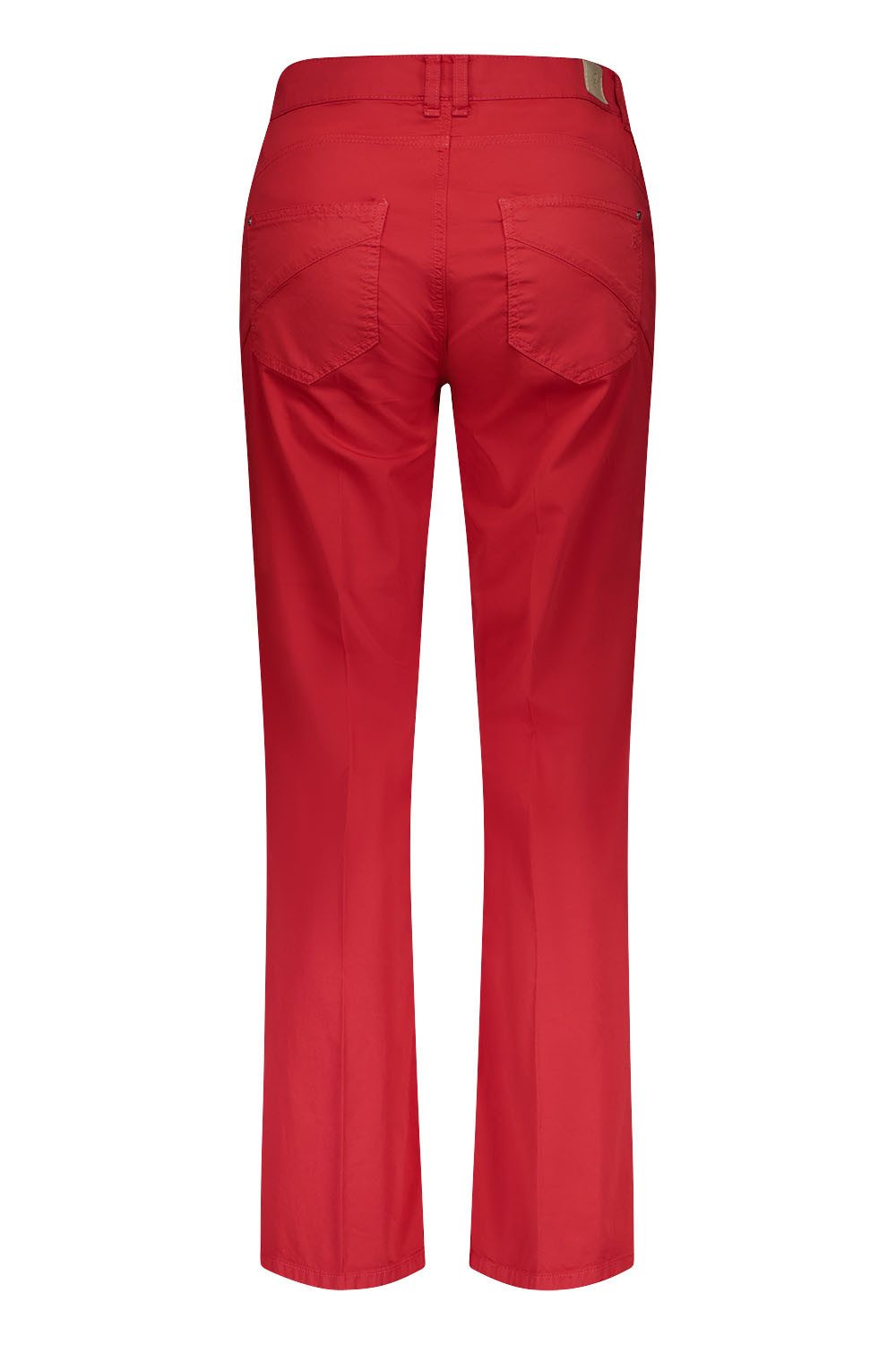 Atelier GARDEUR Bootcut-Jeans ZURI123-80661-4036 Slim Fit Damenhose rot, Bootcut, verkürzt Baumwoll-Stretch mit verkürztem Bootcut und 5-Pocket-Details