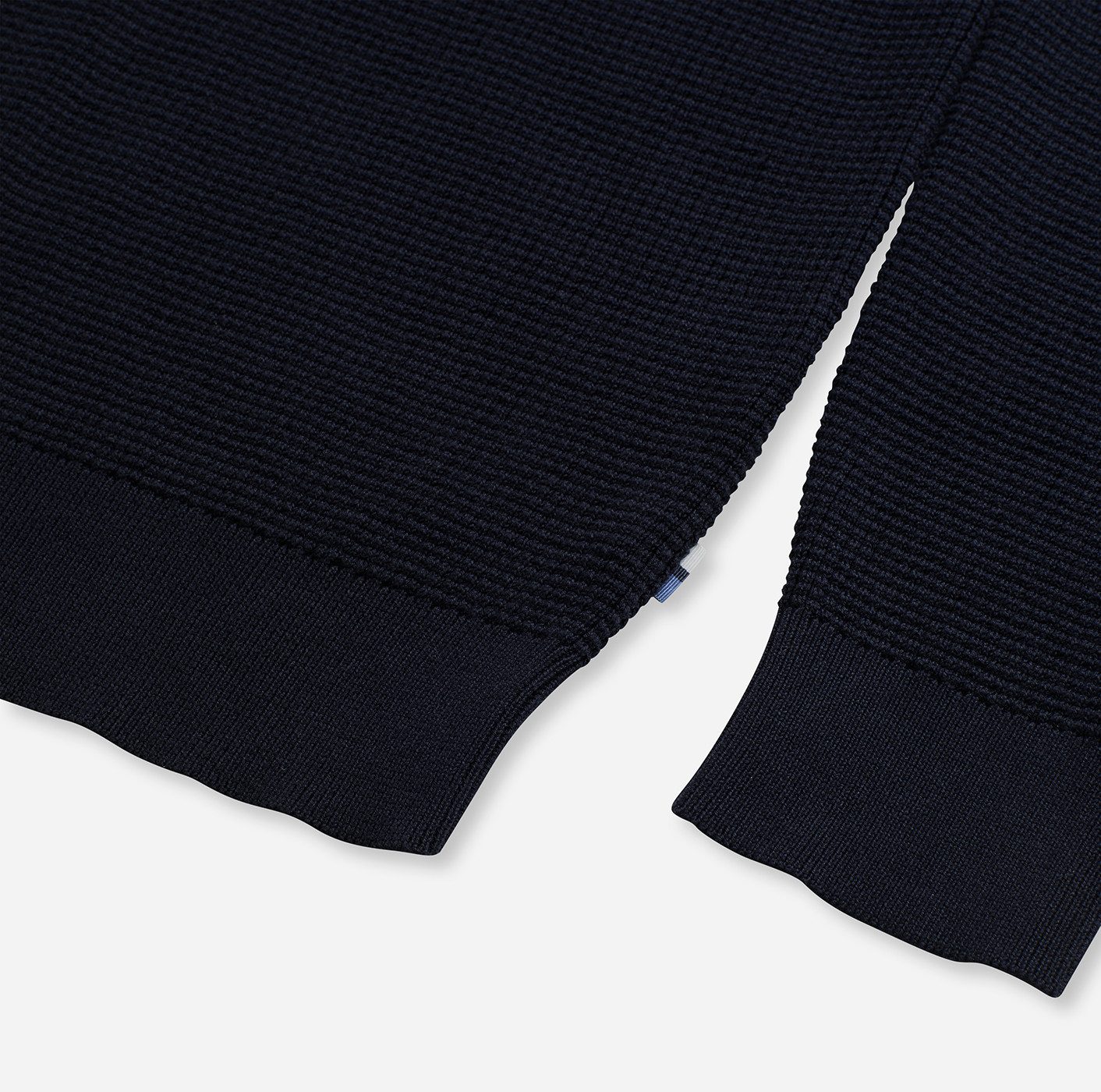 OLYMP Polokragenpullover Waffle Structure Pullover strukturiert, günstig online kaufen