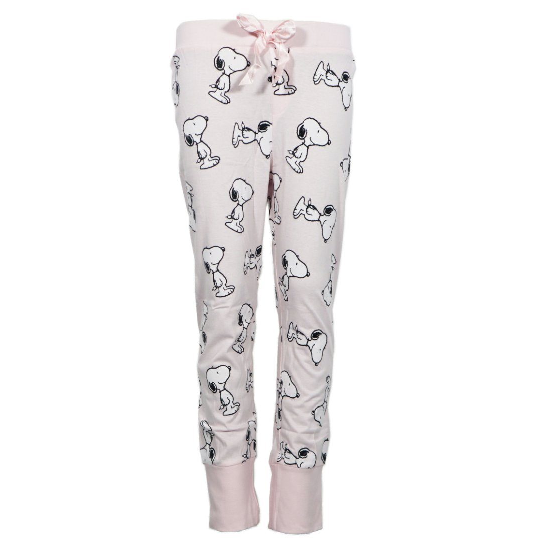 Grau Jugend Snoopy langarm Mädchen Schlafanzug Pyjama Snoopy Kinder bis Gr. 164 134