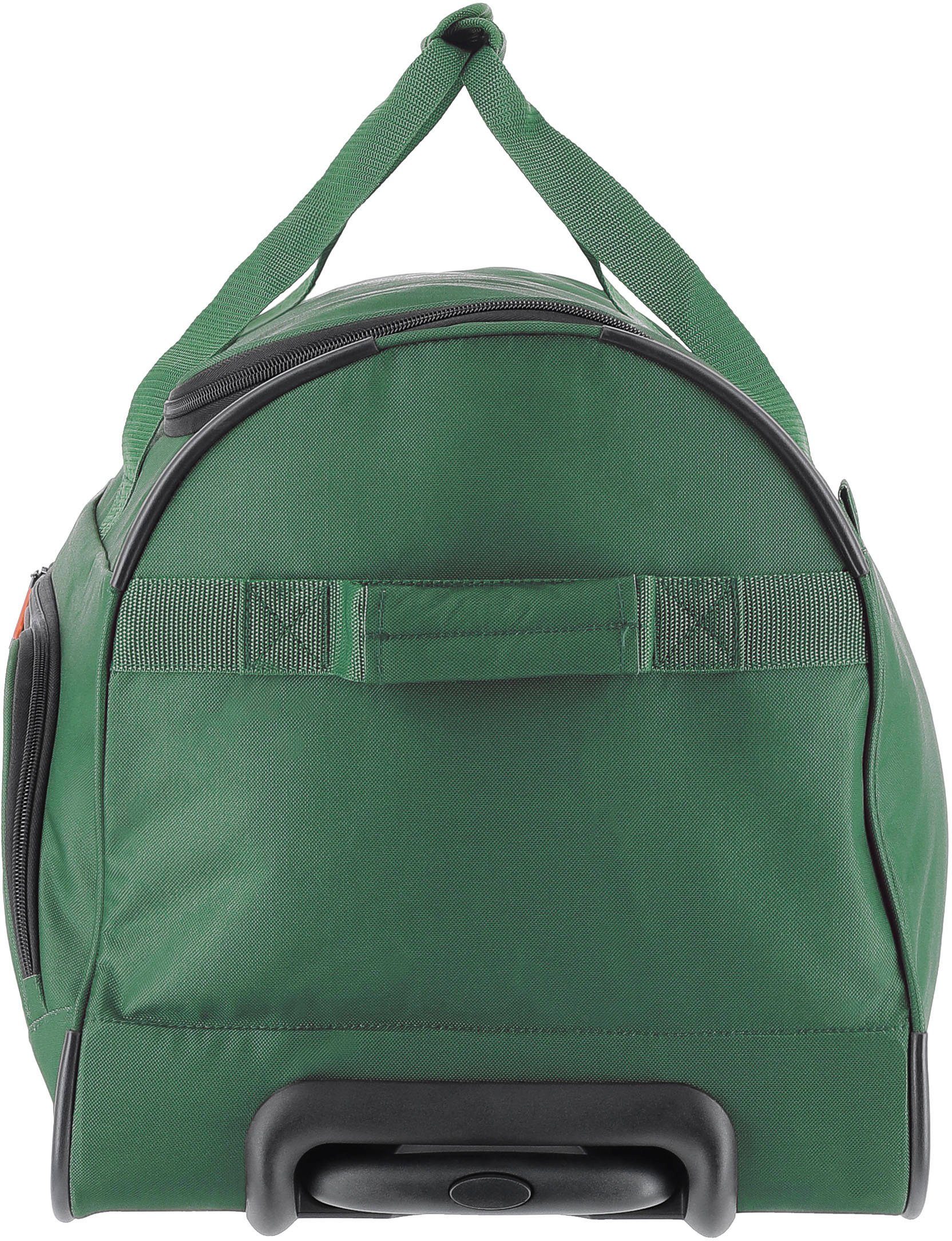 travelite Reisetasche mit Basics Fresh, 71 dunkelgrün, cm, Rollen