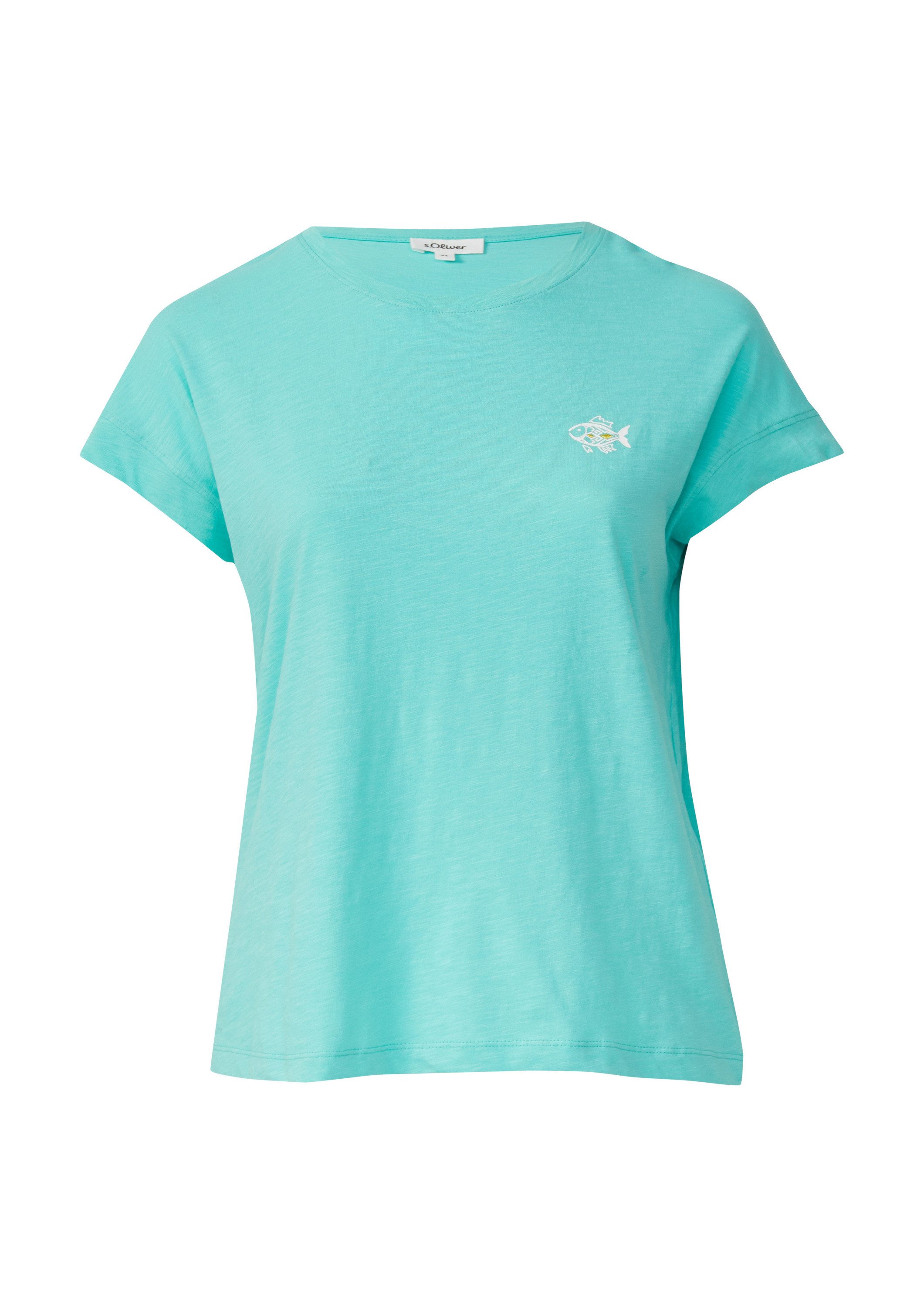s.Oliver Kurzarmshirt T-Shirt T-Shirt im Relaxed günstig online kaufen