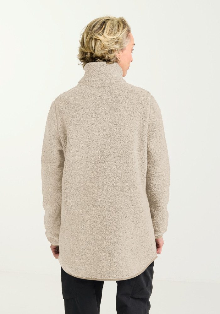 Jack Wolfskin Funktionsmantel HIGH CURL COAT W Fleecemantel, warm & winddicht