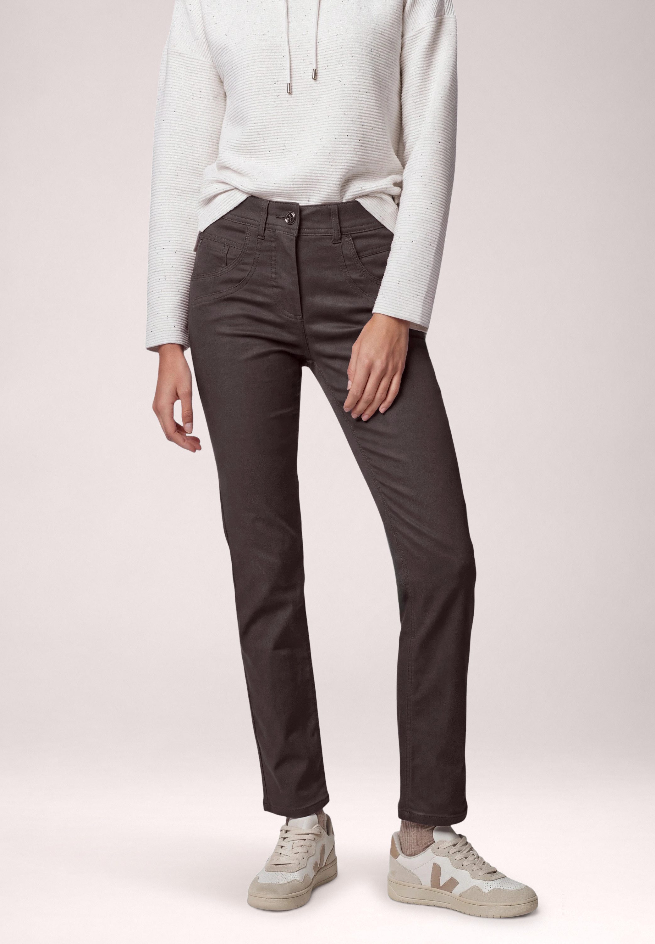 CECIL Stoffhose Middle Waist