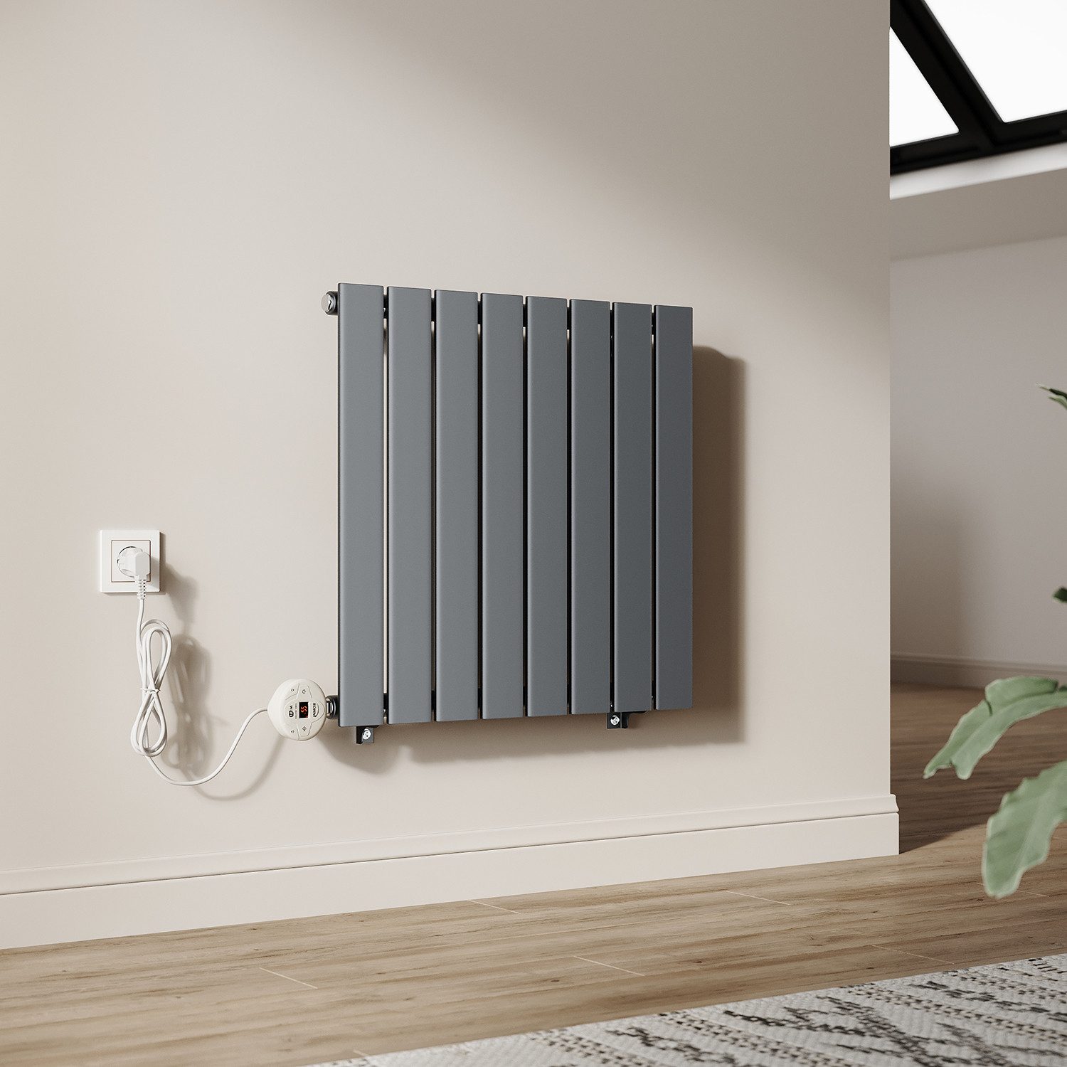 SONNI Elektro-Heizkörper Elektro-Heizkörper mit WiFi-Fernbedienung,Temperat günstig online kaufen