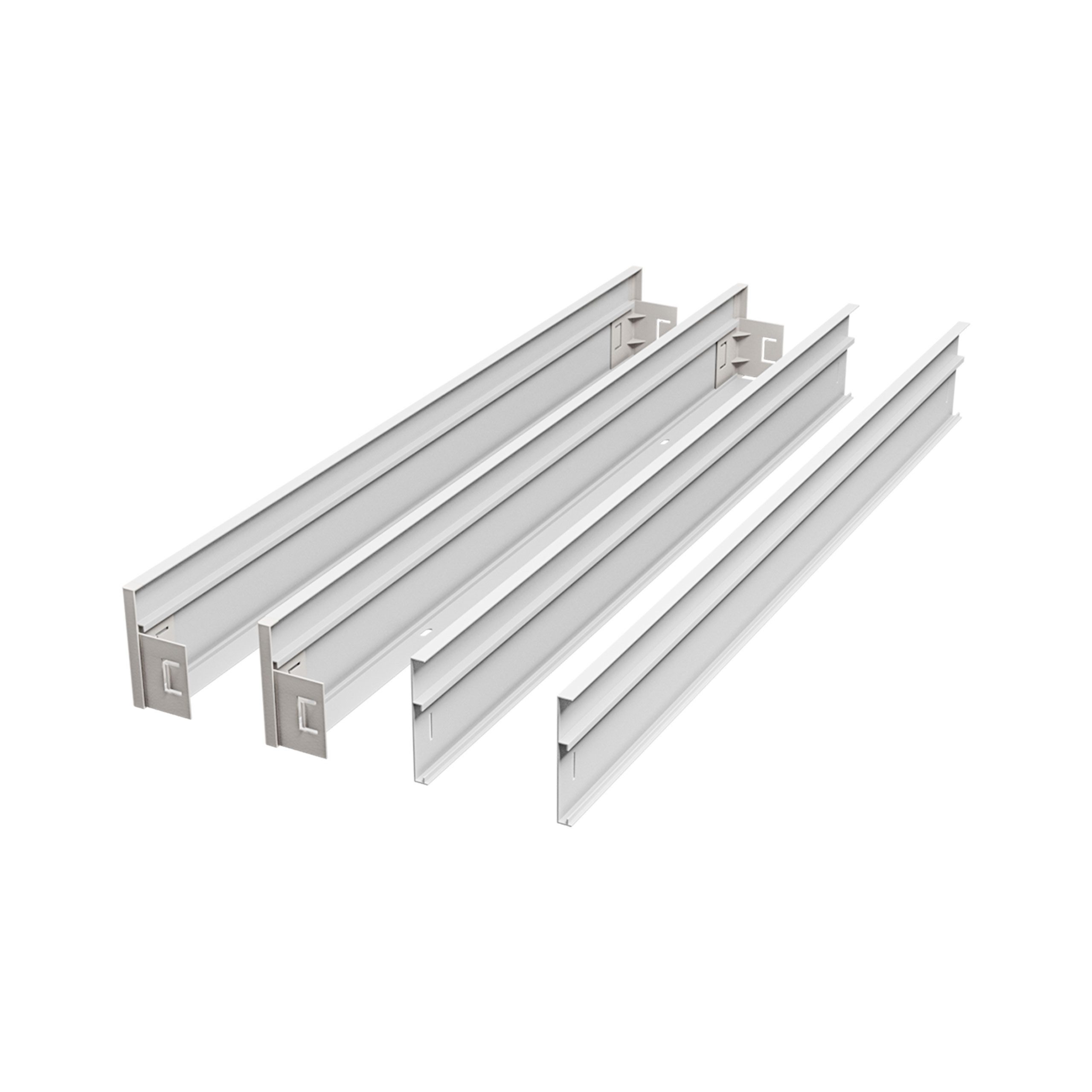 Lecom LED Panel 60 x 60 x 7 Rahmen Aufbaurahmen Aufputzmontage Aufbau Montagerahmen, Extra Hoch 7cm für 60x60 LED Backlight Paneele