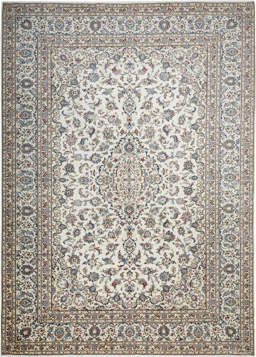 Orientteppich Keshan 248x346 Handgeknüpfter Orientteppich / Perserteppich, Nain Trading, rechteckig, Höhe: 12 mm