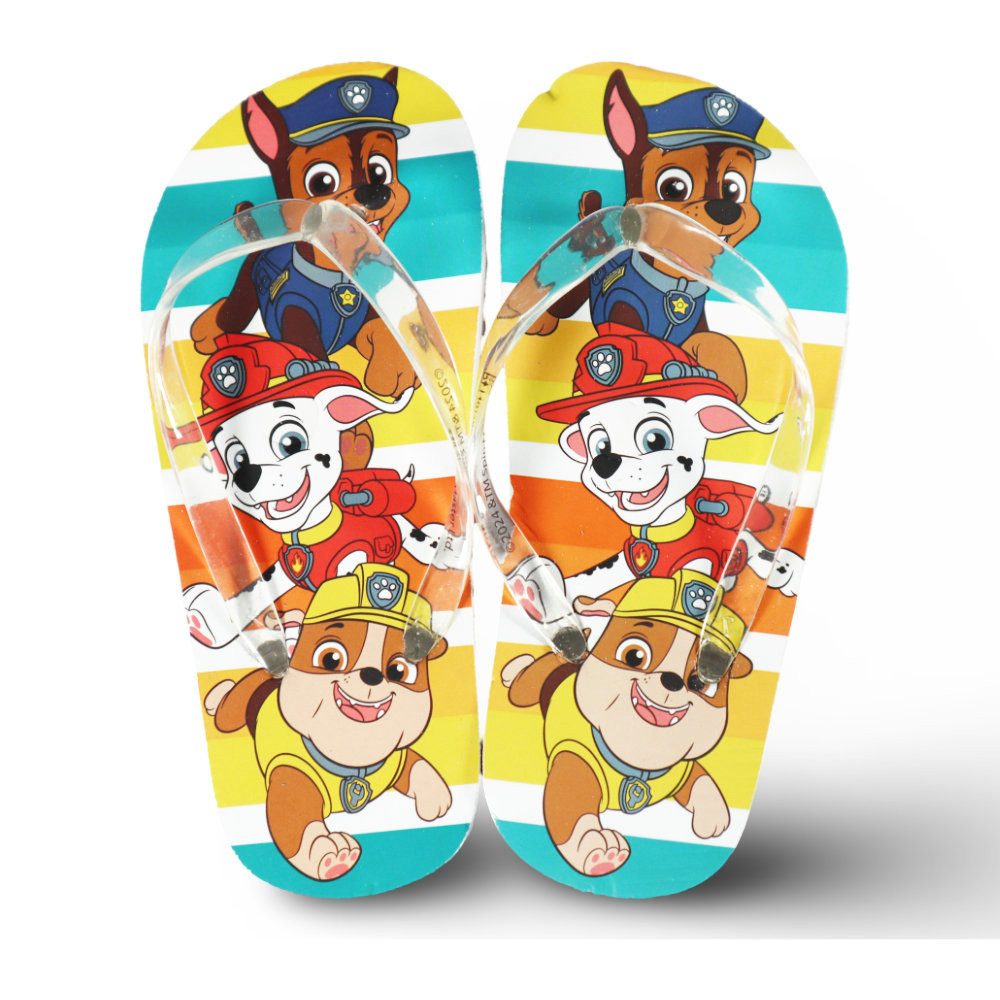 PAW PATROL Paw Patrol Chase Kinder Flip Flops Sandalen Zehentrenner Gr. 25 bis 34