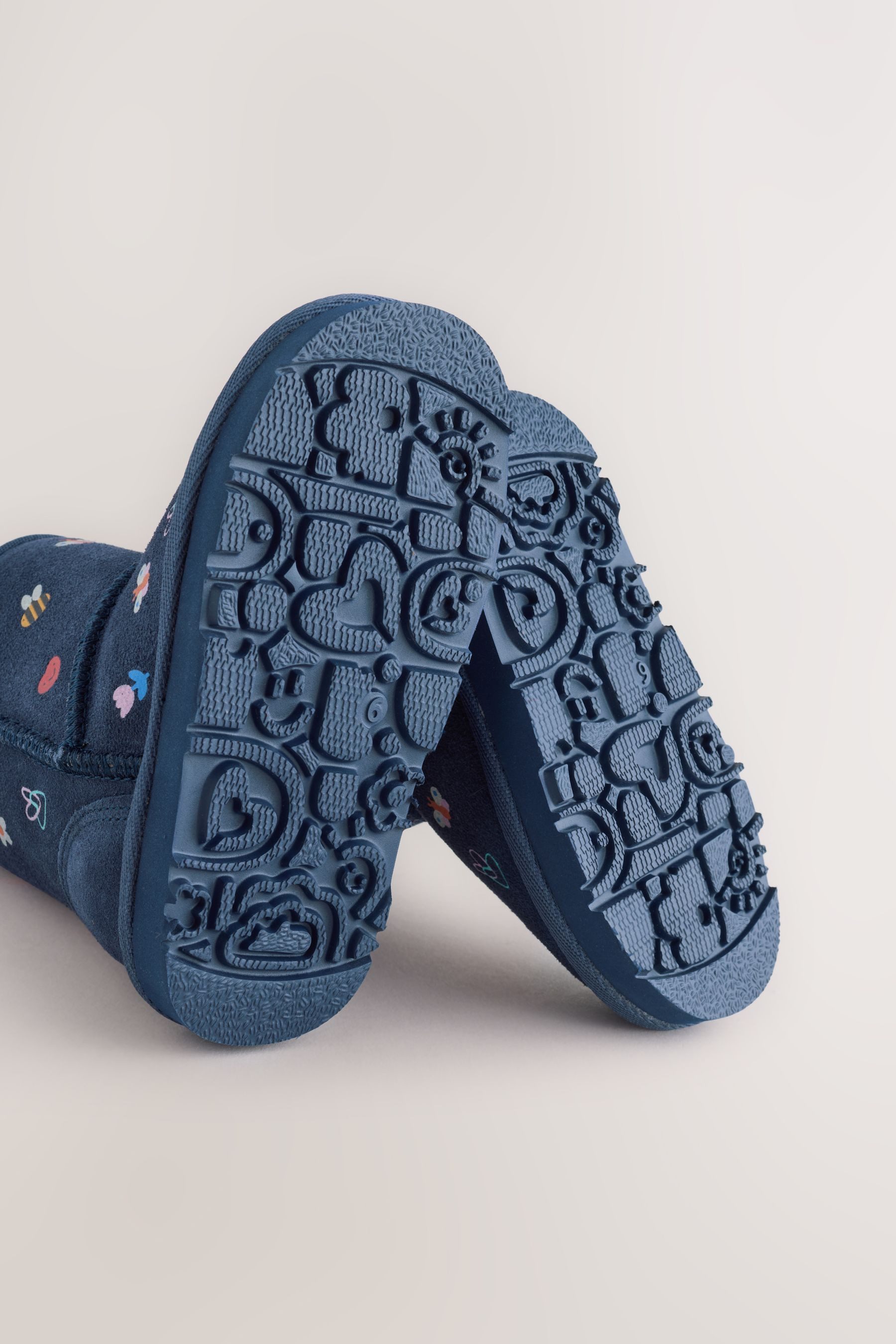 Next Wasserabweisende Schlupfstiefel aus Veloursleder Babystiefel (1-tlg)